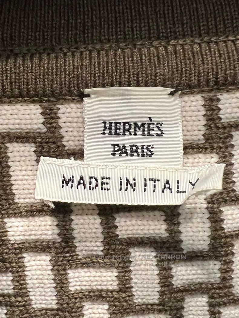 Hermes Hermes Wool Knit Sweater Jacket Size XS / US 0-2 / IT 36-38 - 5 Thumbnail