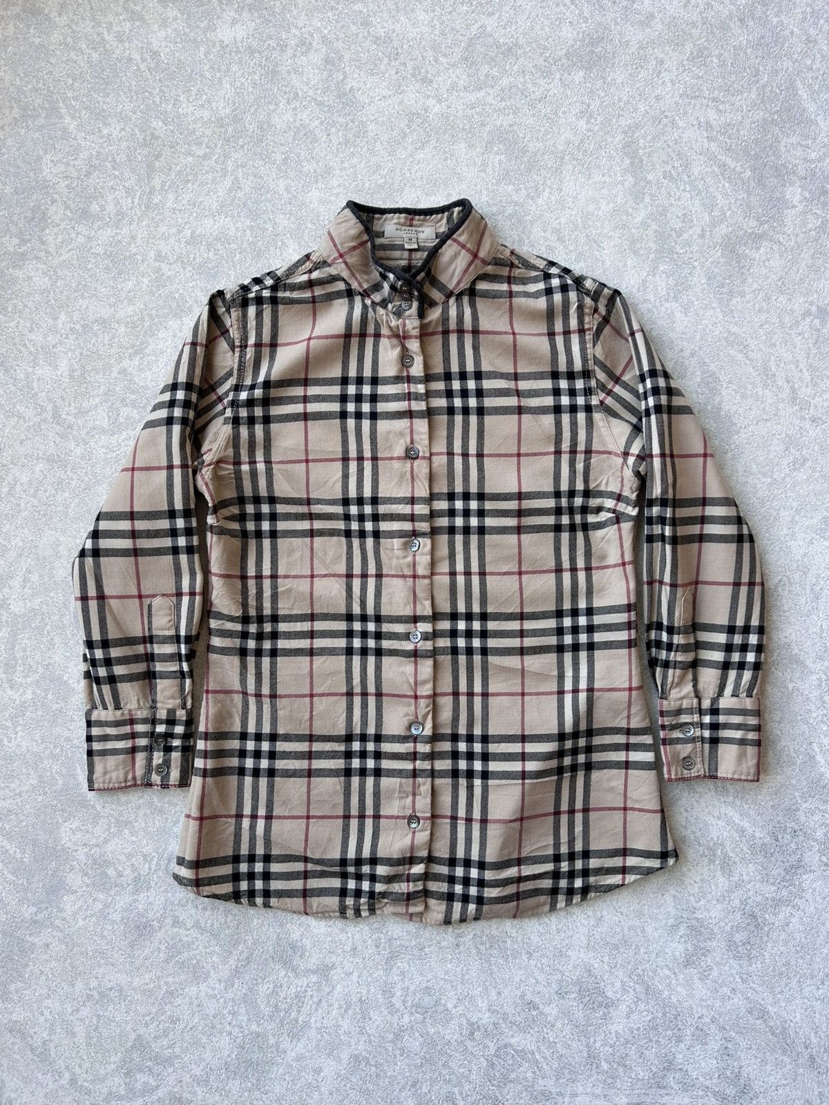 Burberry Burberry London Nova Check Button Up Shirt Size M / US 6-8 / IT 42-44 - 3 Thumbnail