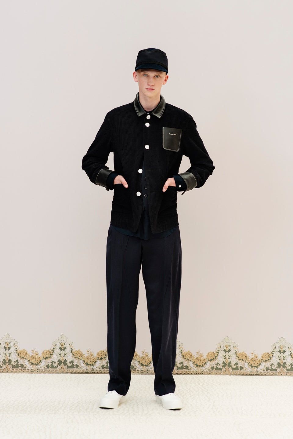 Undercover 16aw instant calm wool corduroy cow leather jacket Size US L / EU 52-54 / 3 - 1 Thumbnail