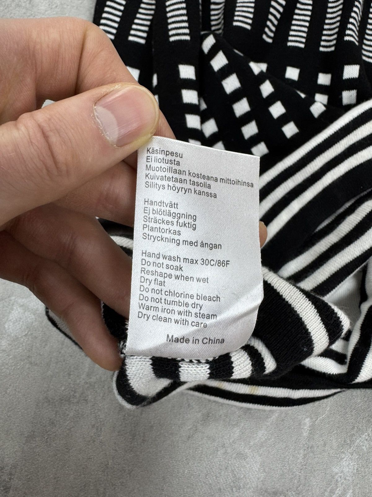 Marimekko Marimekko Knit Midi Dress Striped Pattern Womens Size L Size L / US 10 / IT 46 - 6 Thumbnail