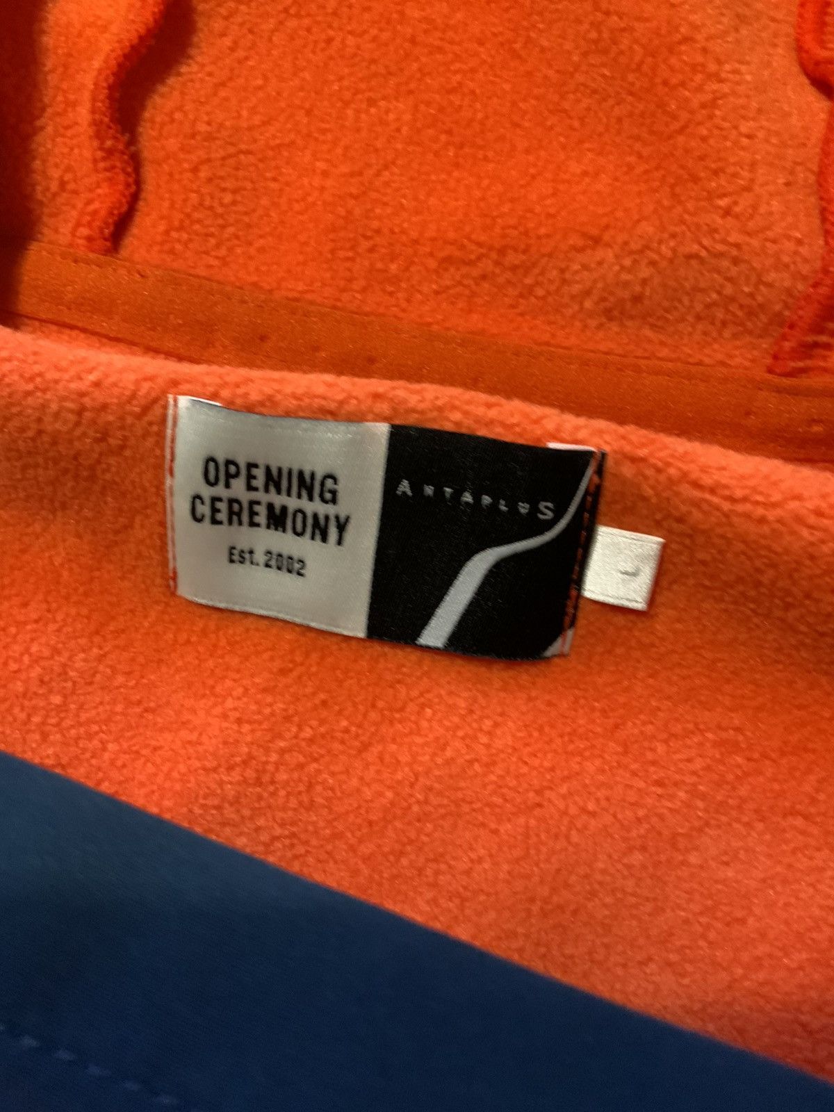 Opening Ceremony Opening Ceremony Anta Plus Tech Fleece Anorak 1/4 Zip Hoodie Size US S / EU 44-46 / 1 - 9 Thumbnail