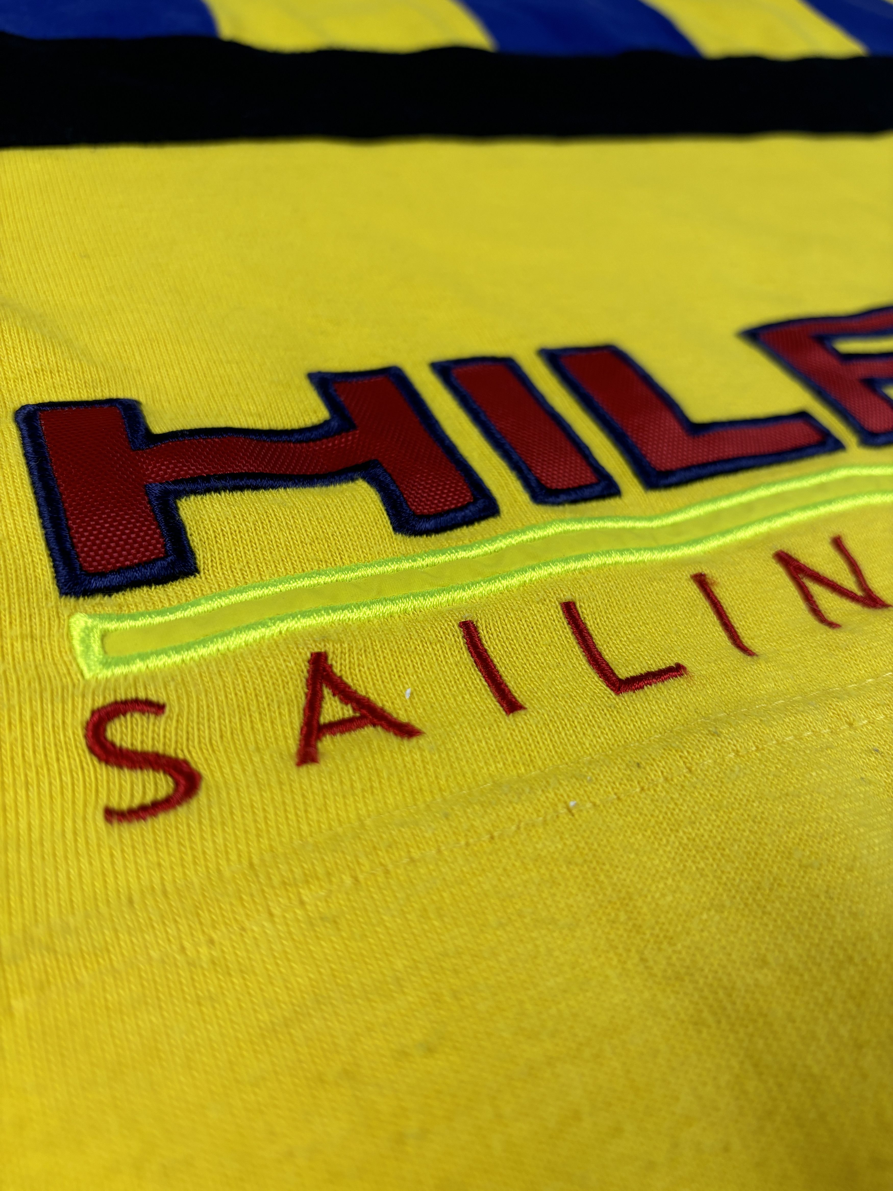 Tommy Hilfiger Tommy Hilfiger Rare Vintage 90s - long sleeve polo Size US L / EU 52-54 / 3 - 6 Thumbnail