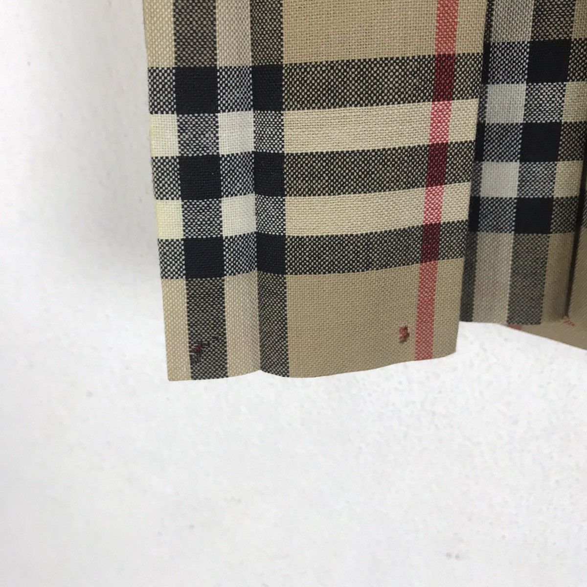 Burberry Burberry London Nova Check Pleated Wool Midi Kilt Skirt Size 27" / US 4 / IT 40 - 9 Thumbnail