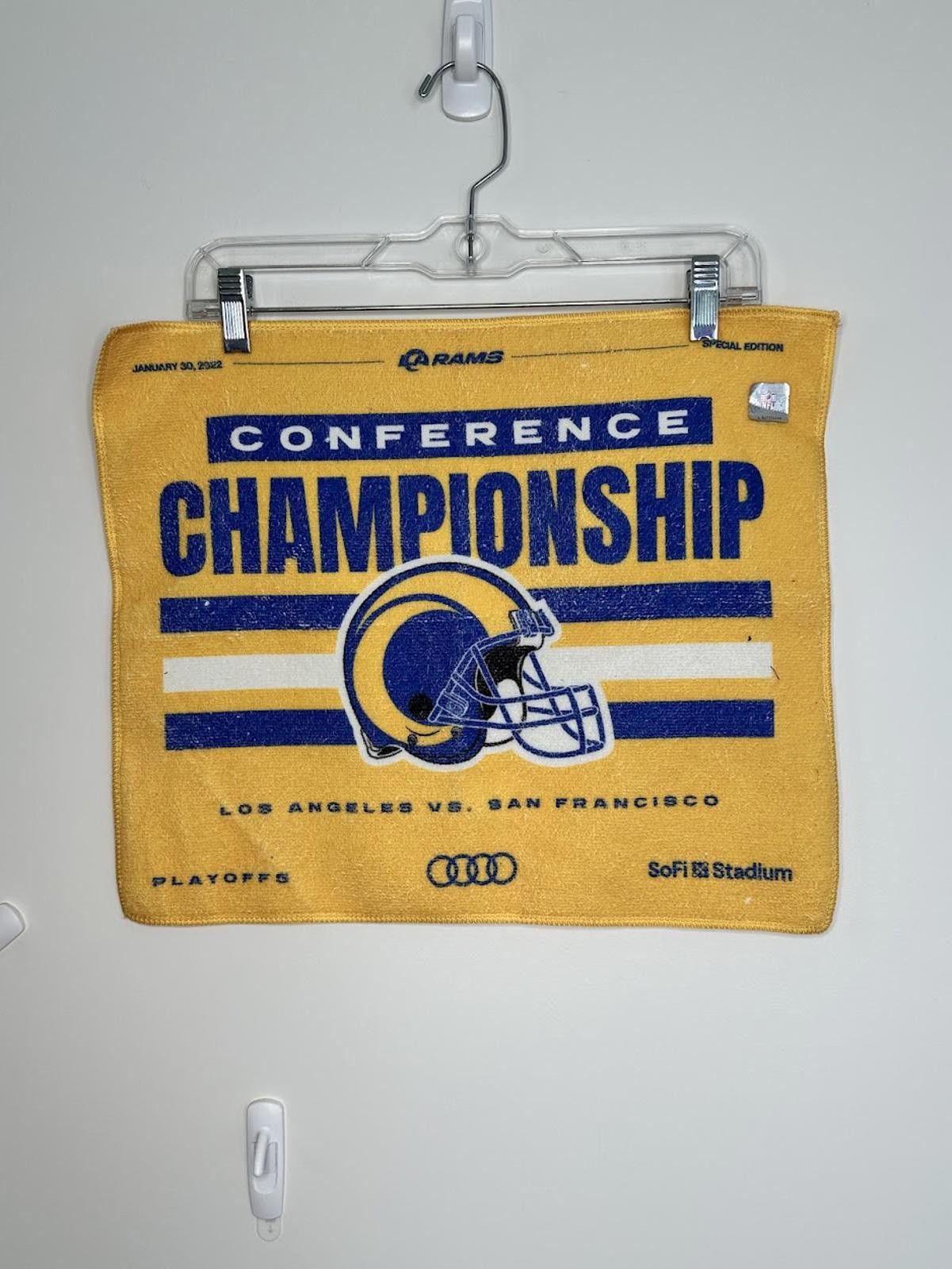 NFL Los Angeles RAMS Conference Championship Rally Towel Size ONE SIZE - 1 Thumbnail
