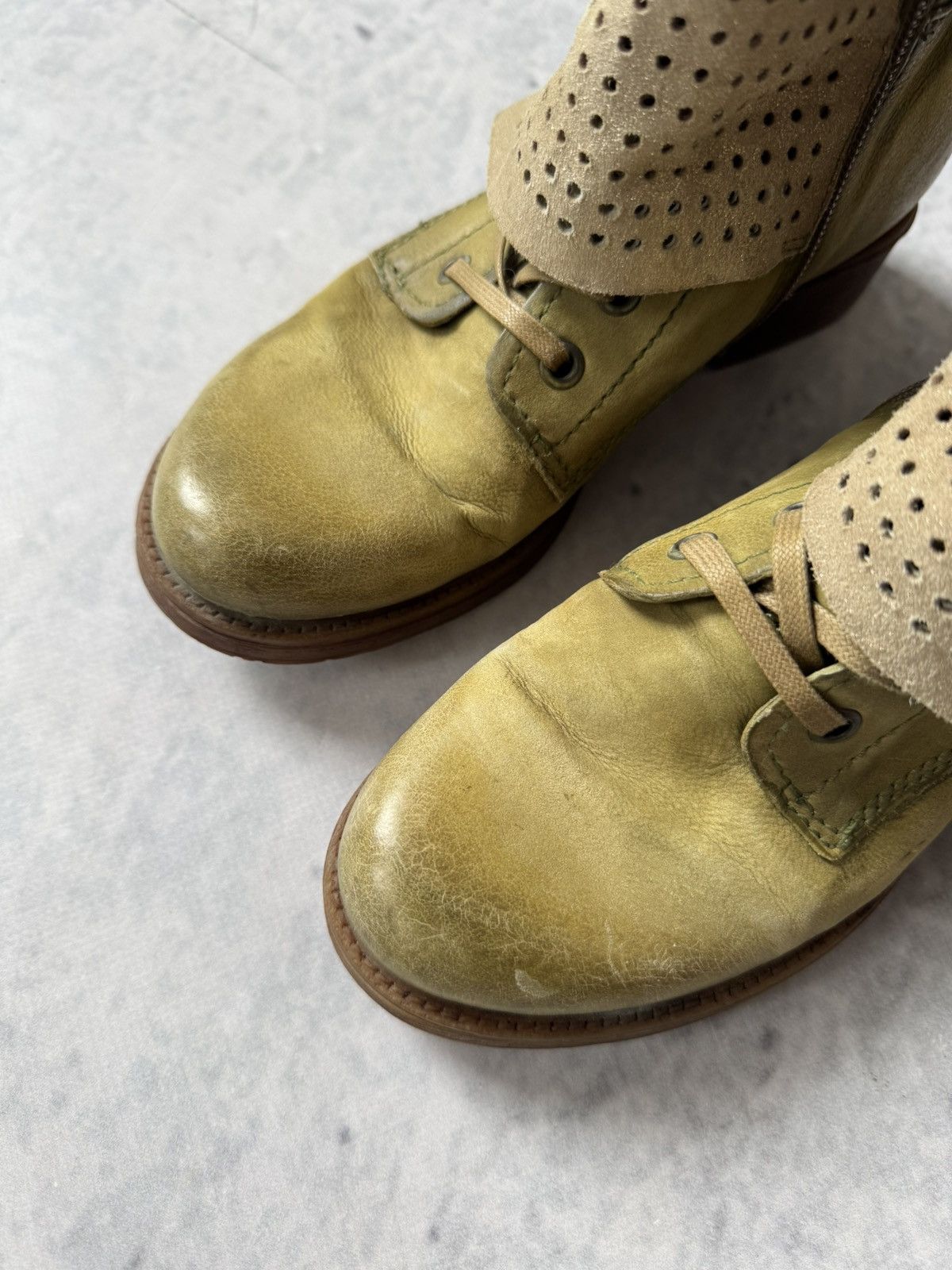 Japanese Brand × Vintage ✅Vintage MJUS JAPANESE STYLE like a As98 shoes boots Size US 5.5 / IT 35.5 - 3 Thumbnail