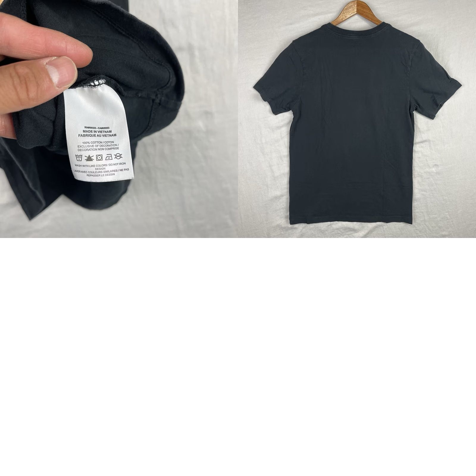 Jordan Brand Jordan Shirt Mens Small Black Slam Dunk Michael Jordan Nike Short Sleeve Size US S / EU 44-46 / 1 - 8 Thumbnail