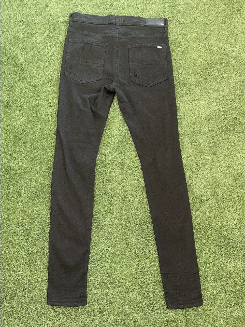 Amiri Size 34 - Amiri Crystal Patches MX1 Skinny Jeans $2,395 Size US 34 / EU 50 - 7 Thumbnail