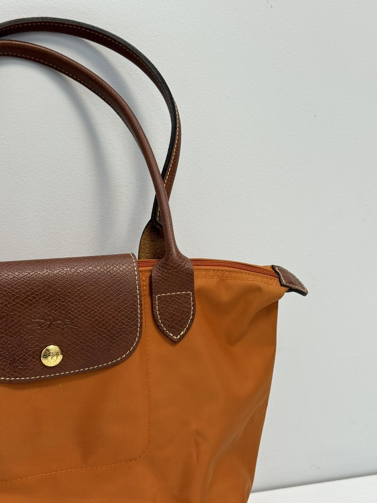 Longchamp Vintage Longchamp women's orange Bag Size ONE SIZE - 3 Thumbnail