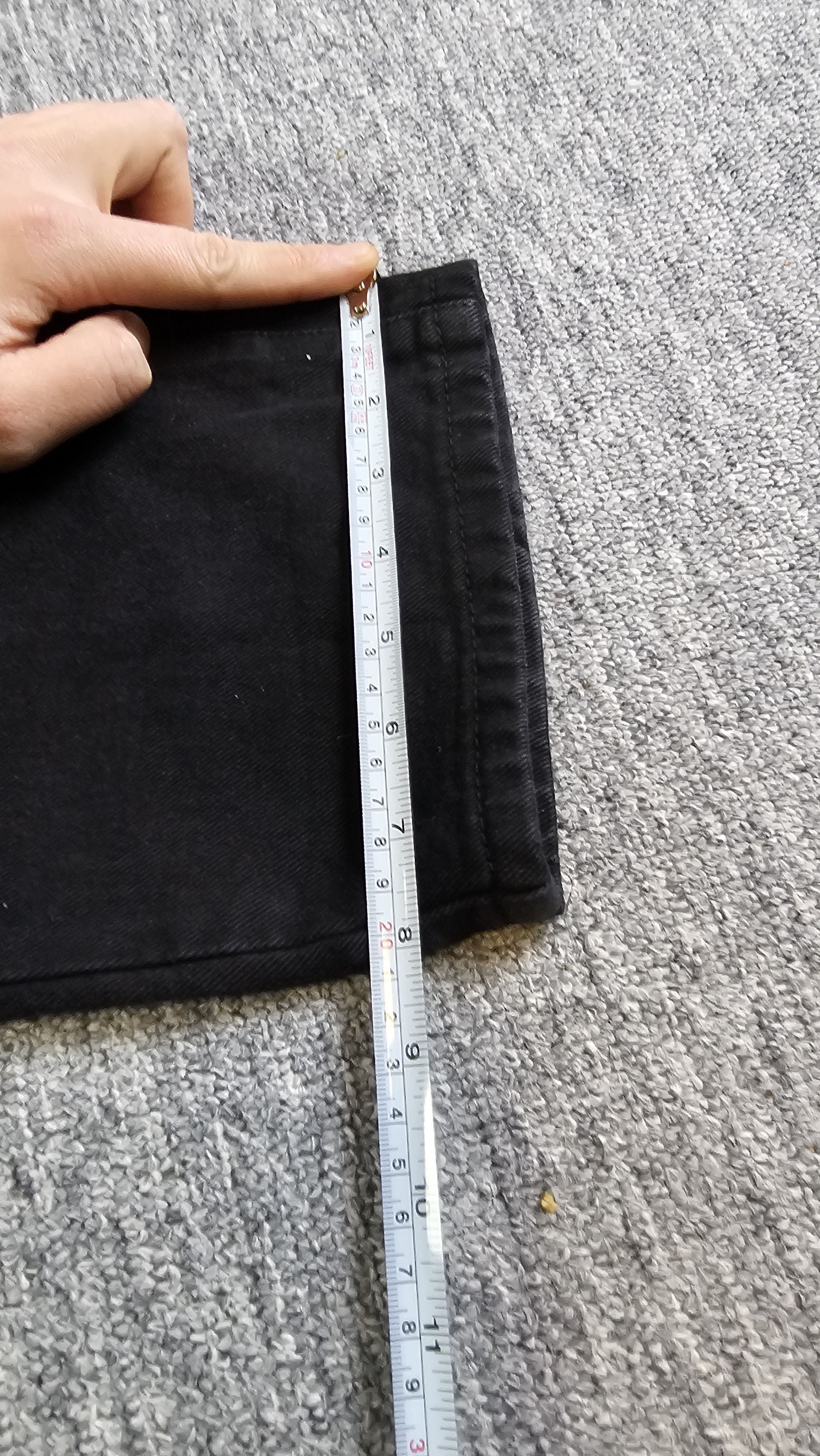 Versace Jeans Couture Versace Jeans Couture 90s Black Straight Denim Medusa 35 Size US 35 - 15 Thumbnail