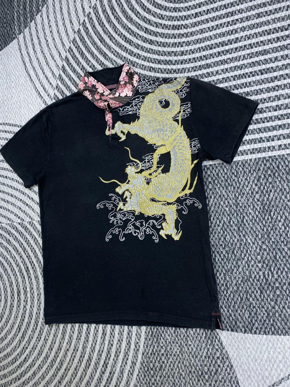Dragonfly 🔥Vintage Dragonfly Japanese Brand Big Embroidery Polos Shirt Size US M / EU 48-50 / 2 - 4 Thumbnail