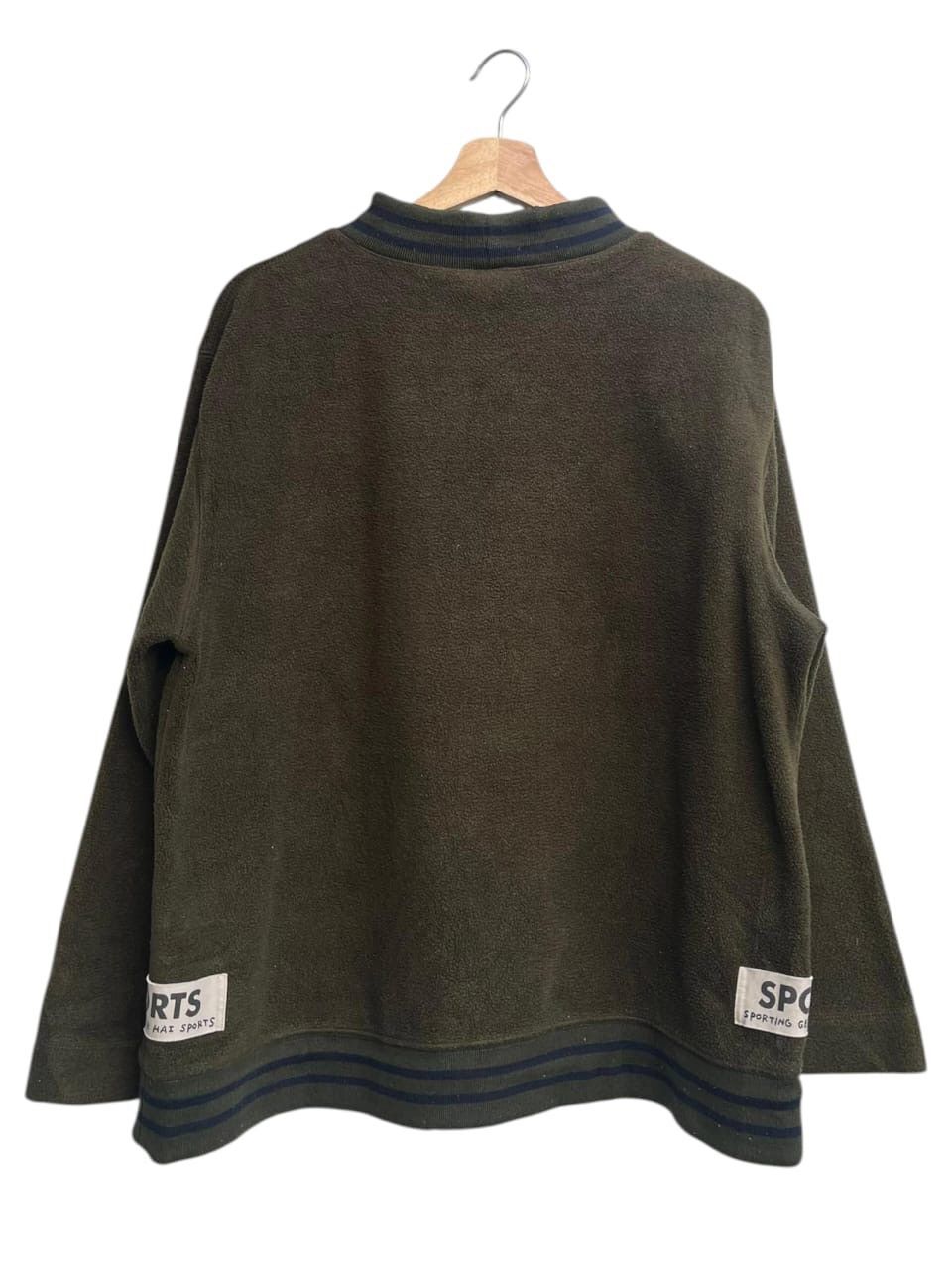Hai Sporting Gear Issey Miyake Hai Sporting Gear Mock Neck Fleece Sweater Size US M / EU 48-50 / 2 - 3 Thumbnail
