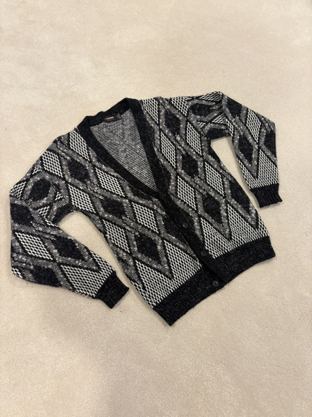 Vintage Vintage Knit Cardigan Sweater Size US S / EU 44-46 / 1 - 8 Thumbnail