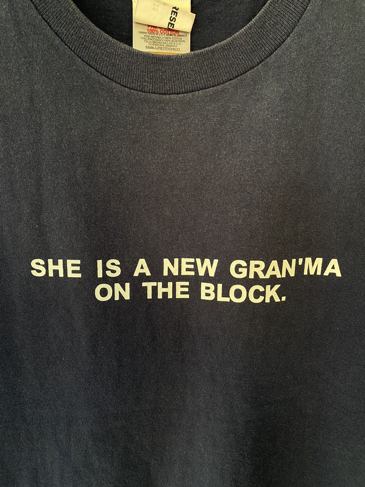 General Research SS98 General Research Poem She is new grandma on the block Size US S / EU 44-46 / 1 - 4 Thumbnail