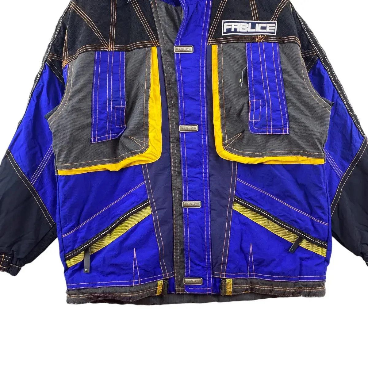 Vintage Vintage FABLICE JAPAN Thinsulate 3M Ski Thermal Jacket Size US L / EU 52-54 / 3 - 3 Thumbnail
