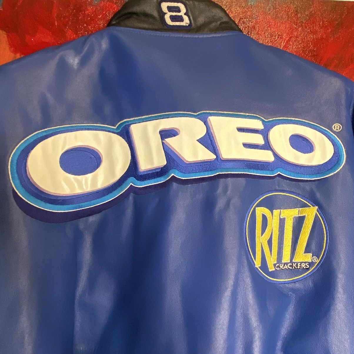 Dale Earnhardt Jr orders Oreo Ritz Crackers Chase Authentics Racing Jacket Blue Large