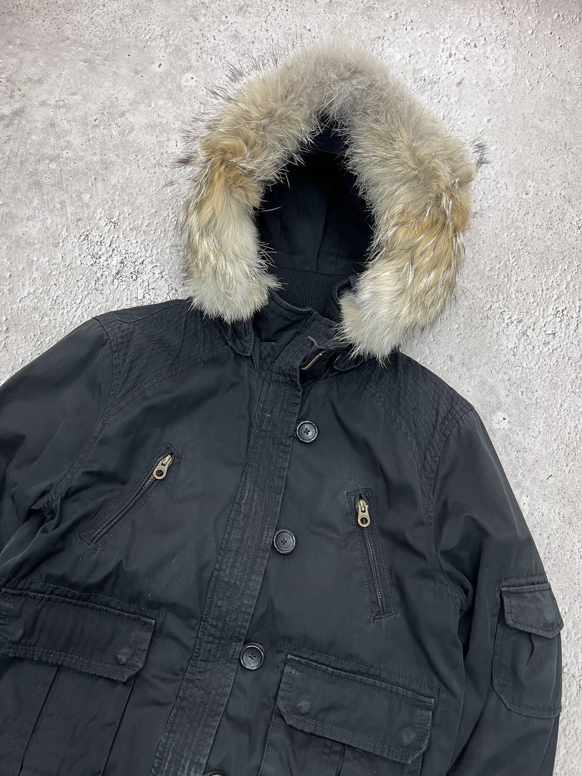 Hysteric Glamour Archive japanese 2000s hype fur hood if six was nine jacket Size US M / EU 48-50 / 2 - 4 Thumbnail