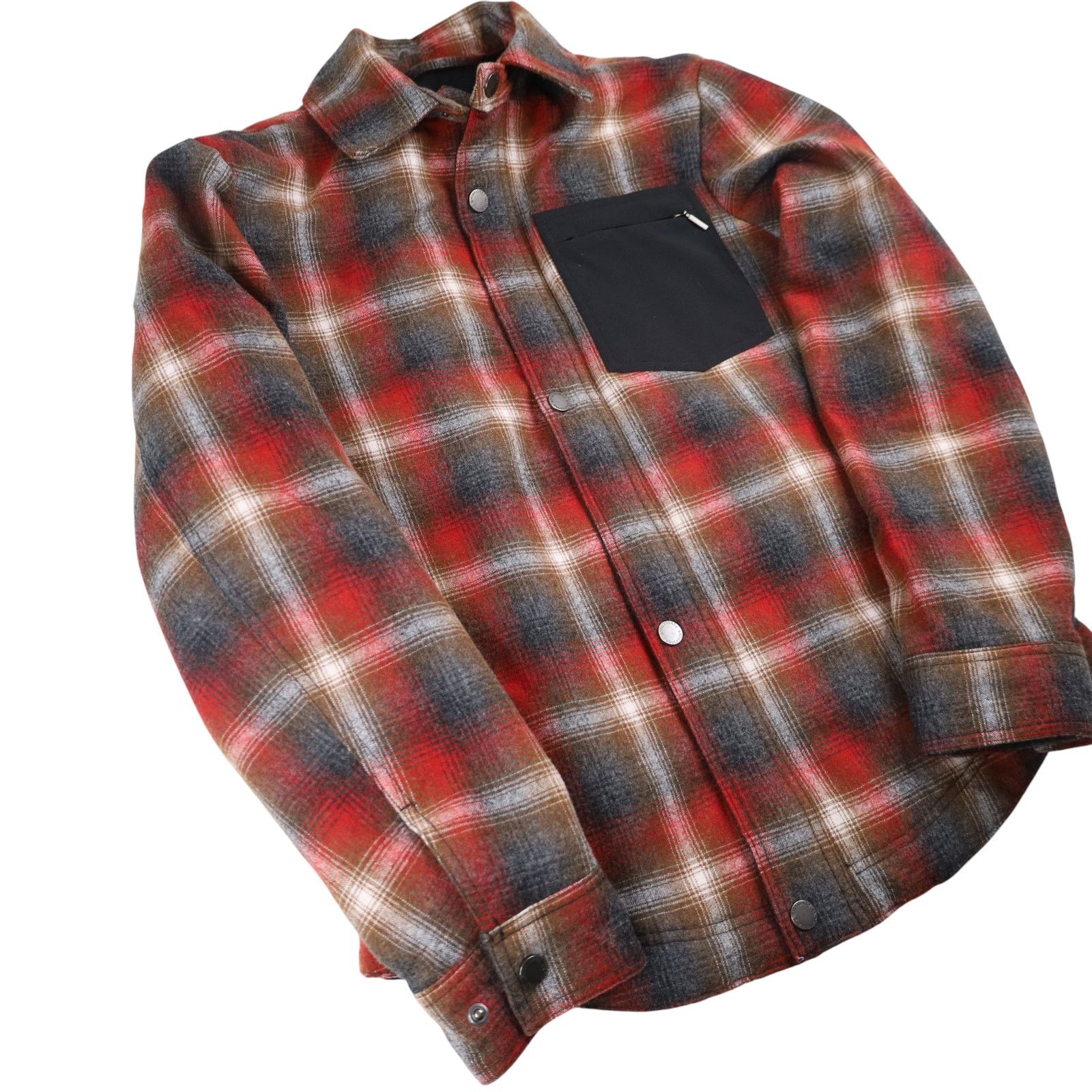 Pendleton Pendleton Shadow Plaid Polyfill Quilted Wool Shirt Jacket Size US S / EU 44-46 / 1 - 3 Thumbnail