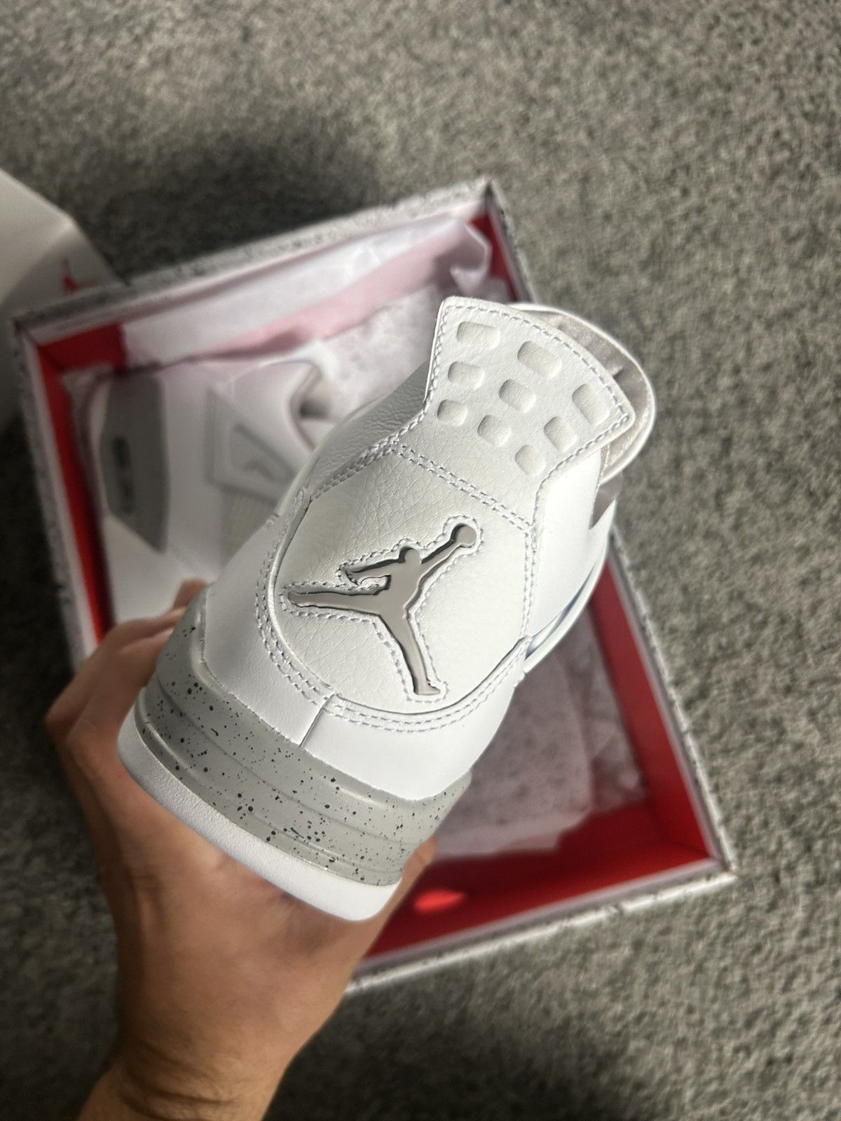 Jordan Brand Jordan 4 Retro White Oreo (2021) Size US 9.5 / EU 42-43 - 5 Thumbnail