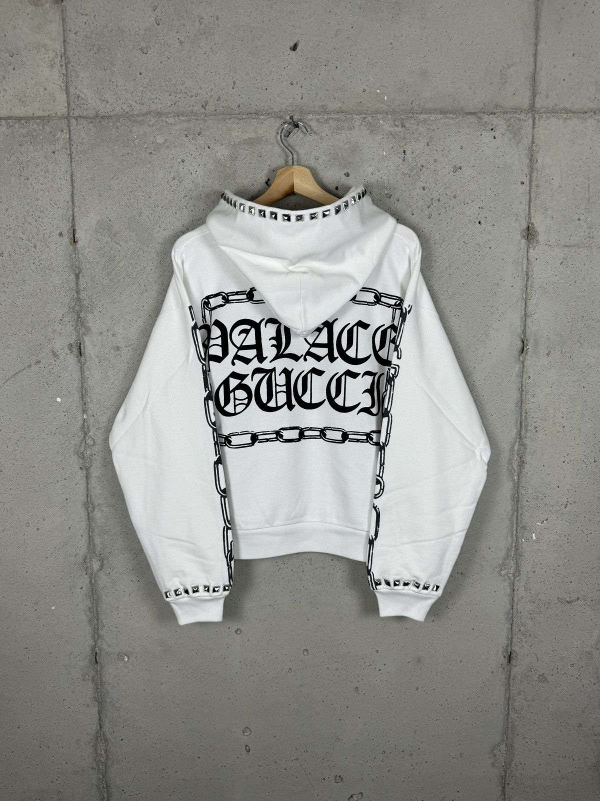 Gucci × Palace Palace x Gucci Printed Cotton Jersey Stud Sweatshirt -Size M Size US M / EU 48-50 / 2 - 2 Thumbnail