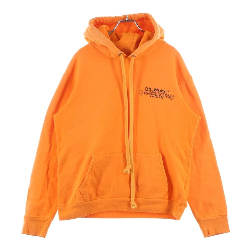 Chrome Hearts Chrome Hearts Off-White Logo Print Pullover Parka Size US M / EU 48-50 / 2 - 2 Thumbnail