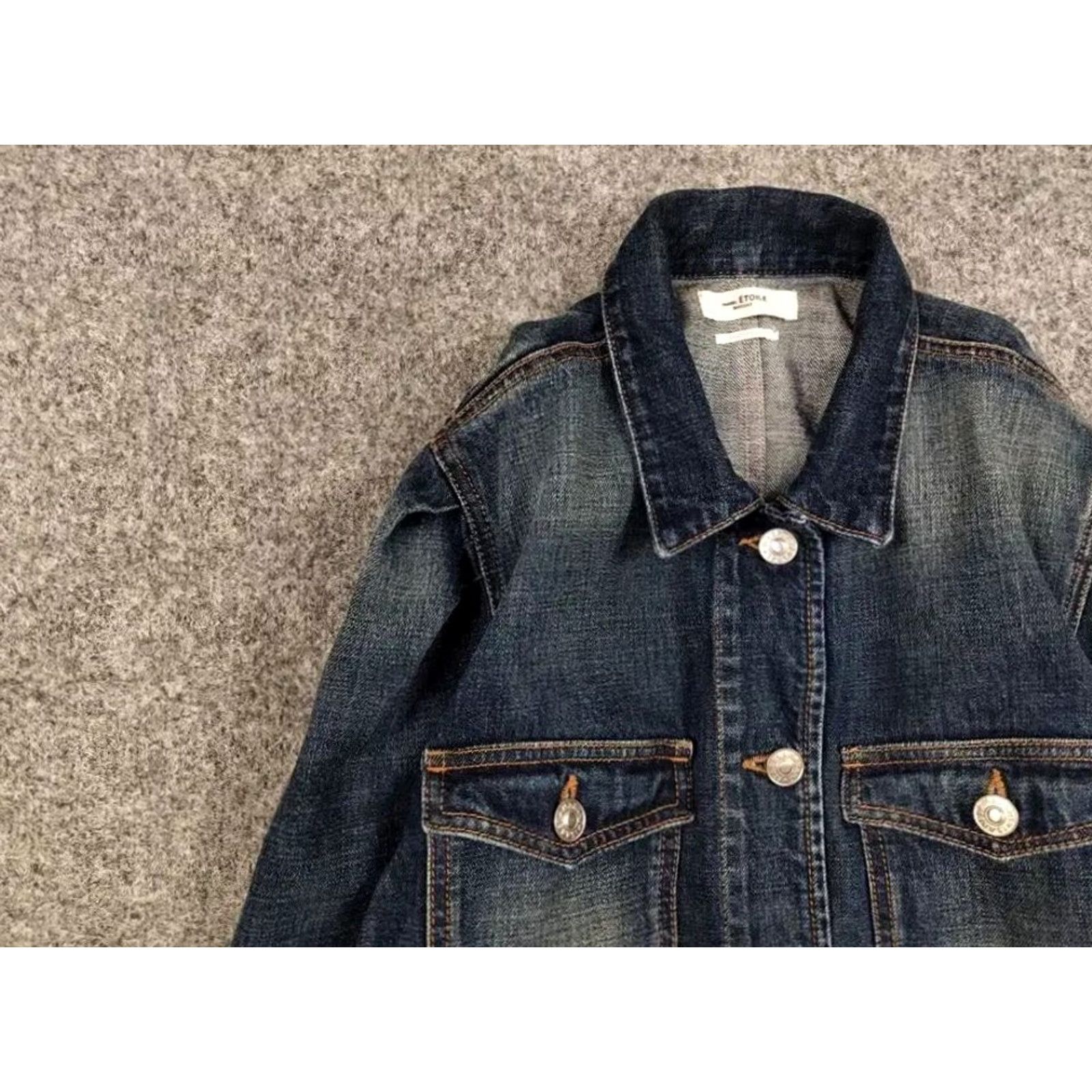 Vintage Isabel Marant Étoile Bolinea Denim Puff Sleeve Jacket Womens Regular 38 Blue Denim Jacket Vintage No Size XS / US 0-2 / IT 36-38 - 5 Thumbnail