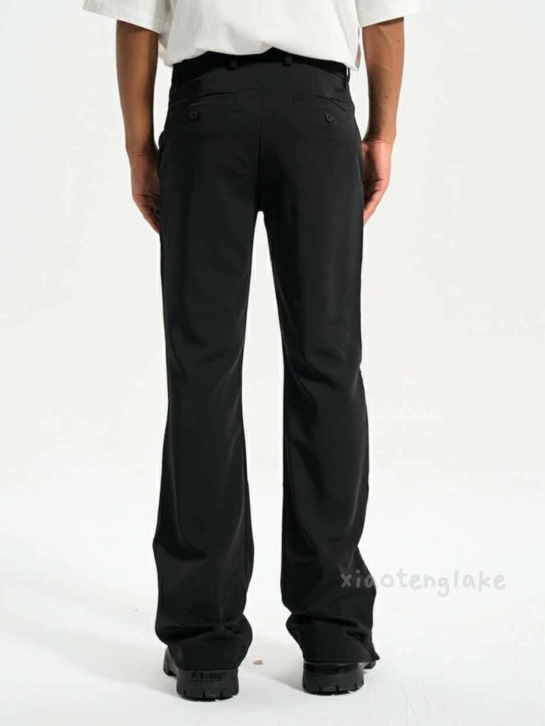 Designer × Japanese Brand × Vintage urban cleanfit dance yuppie bootcut flared pants Size US 32 / EU 48 - 6 Thumbnail