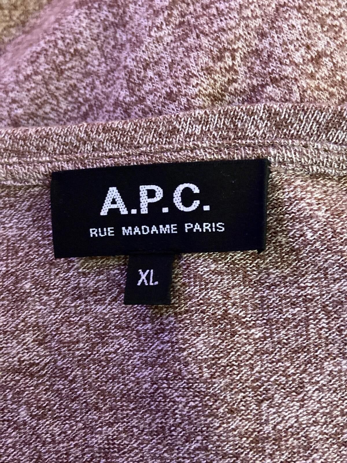 A.P.C. A.P.C. Brick Crewneck Pullover Sz XL Size US XL / EU 56 / 4 - 3 Thumbnail