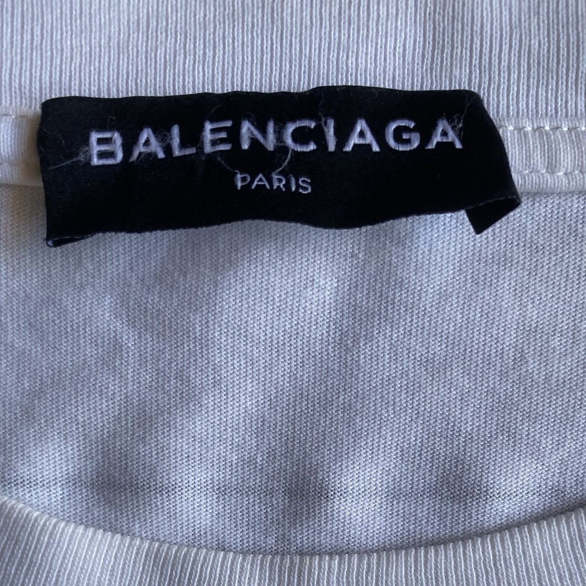 Balenciaga Balenciaga Back Logo Stamp T Shirt Size US S / EU 44-46 / 1 - 7 Thumbnail