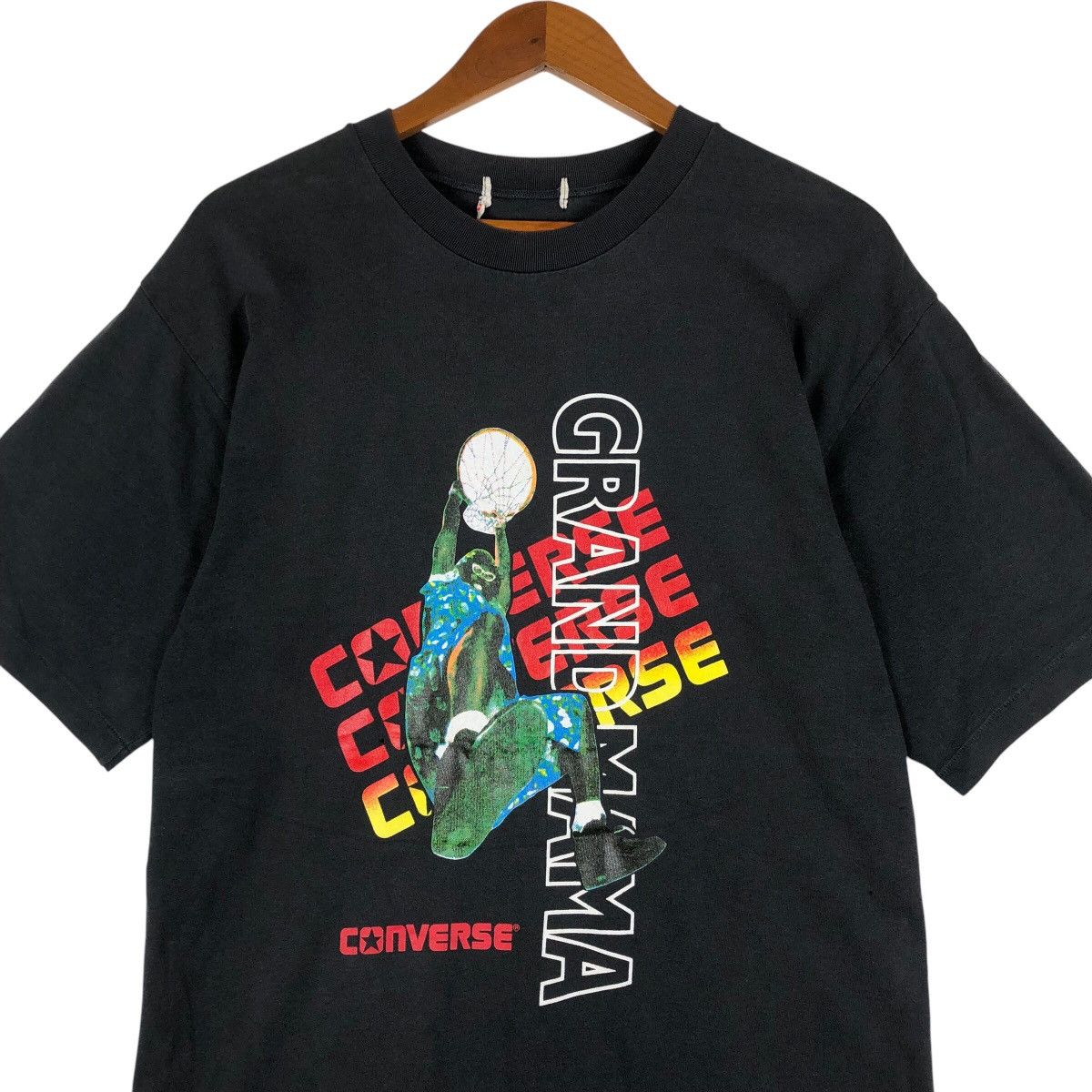 Converse GRANDMAMA by Larry Johnson Converse Vintage T-Shirt Size US M / EU 48-50 / 2 - 2 Thumbnail
