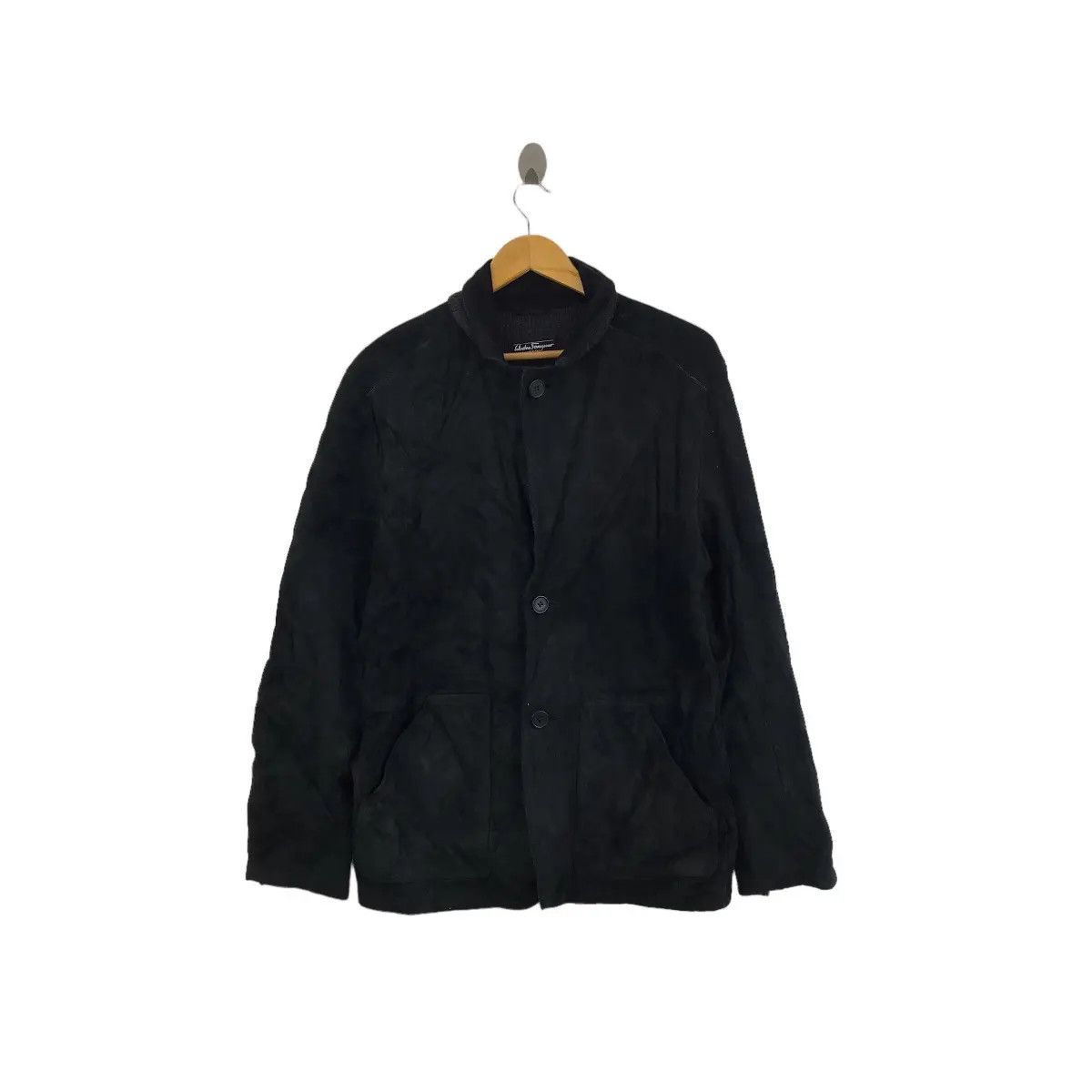 Salvatore Ferragamo Vintage SALVATORE FERRAGAMO Made In Italy Viscose Jacket Size M / US 6-8 / IT 42-44 - 1 Thumbnail