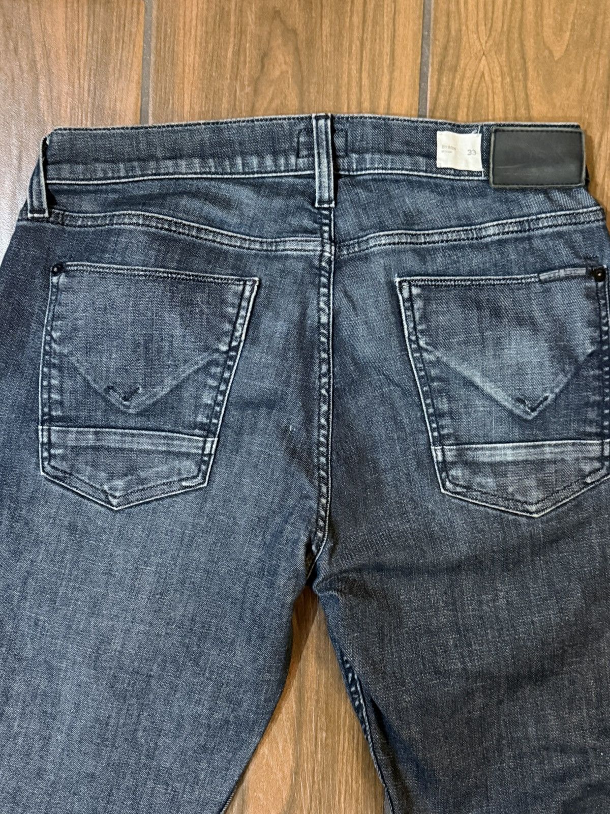 Hudson Hudson Byron Jeans Mens size 33 Dark Wash Slim Straight Size US 33 - 9 Thumbnail