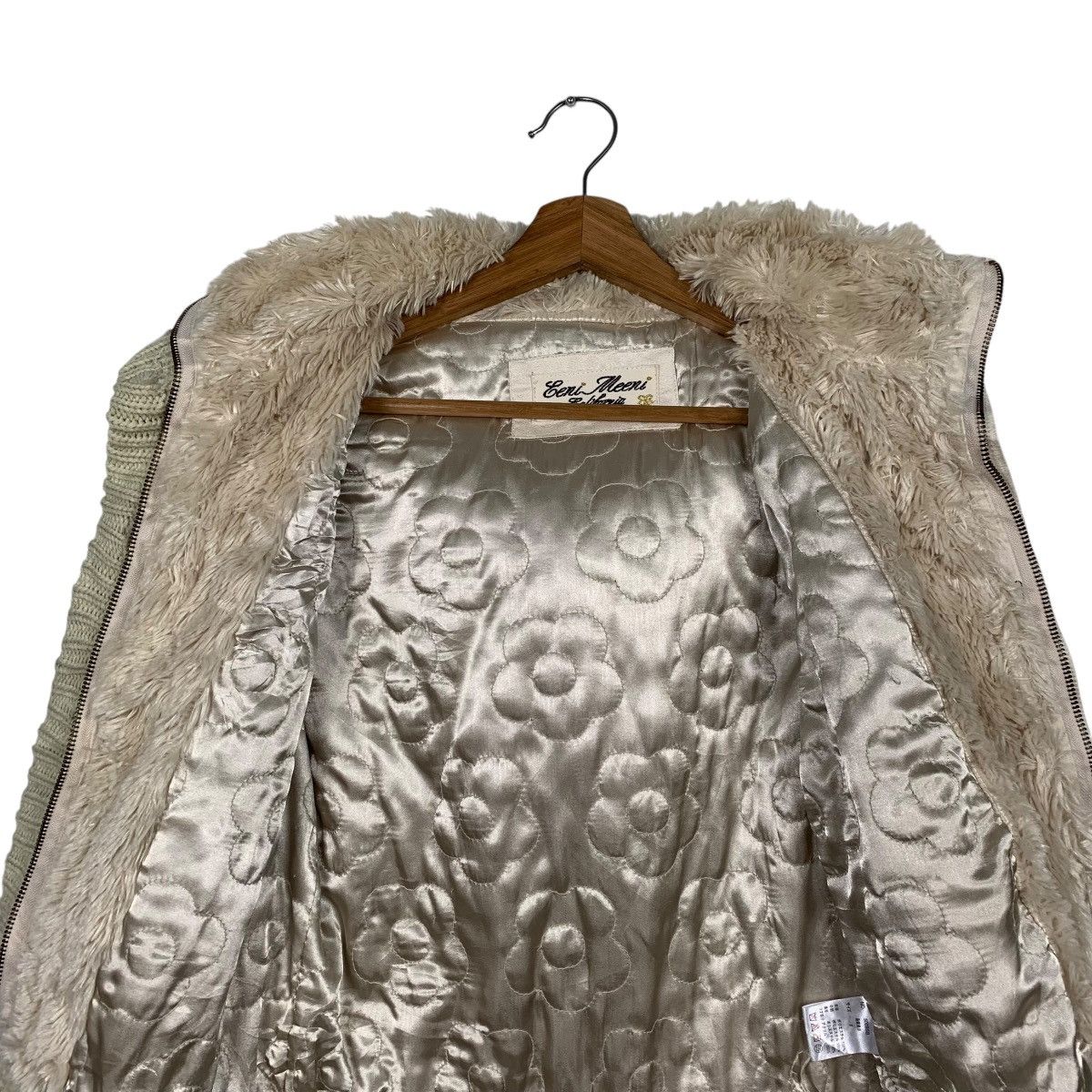 Japanese Brand Beni Meeni California Faux Fur Jacket Size S / US 4 / IT 40 - 13 Thumbnail