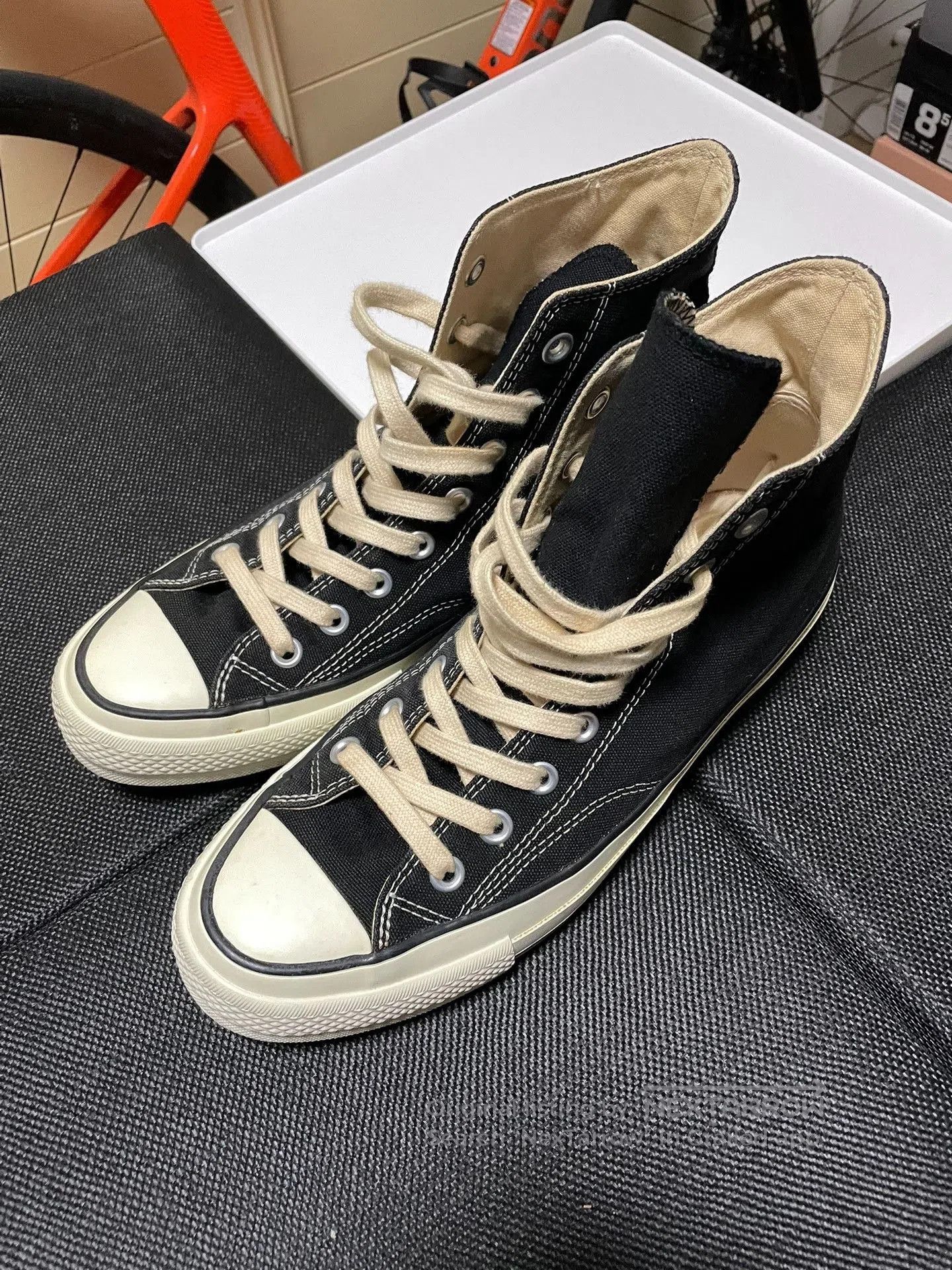 Converse Converse Addict 6J Black High Top. Size US 9 / EU 42 - 3 Thumbnail