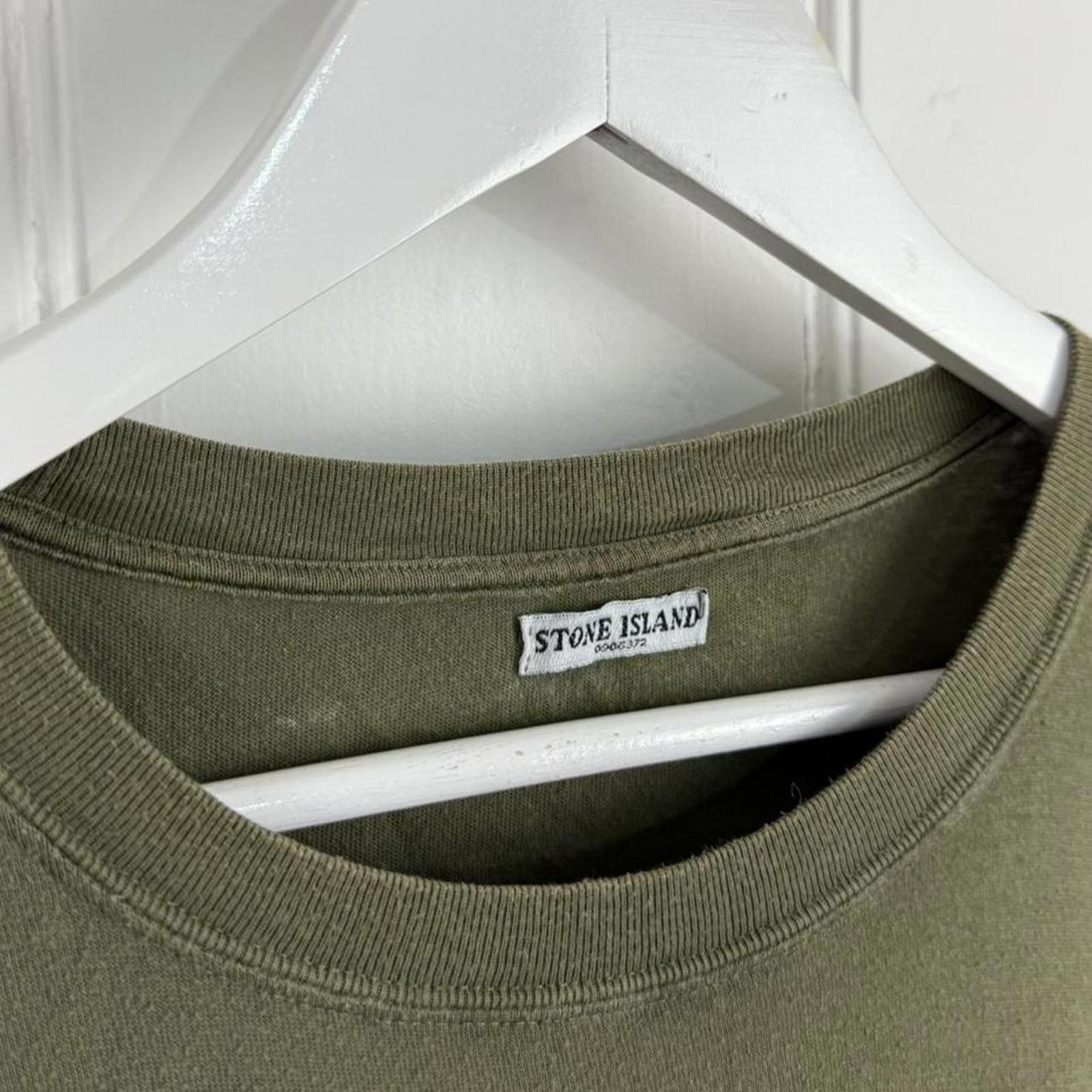 Stone Island 2000’s Stone Island Logo Shirt Size US L / EU 52-54 / 3 - 4 Thumbnail