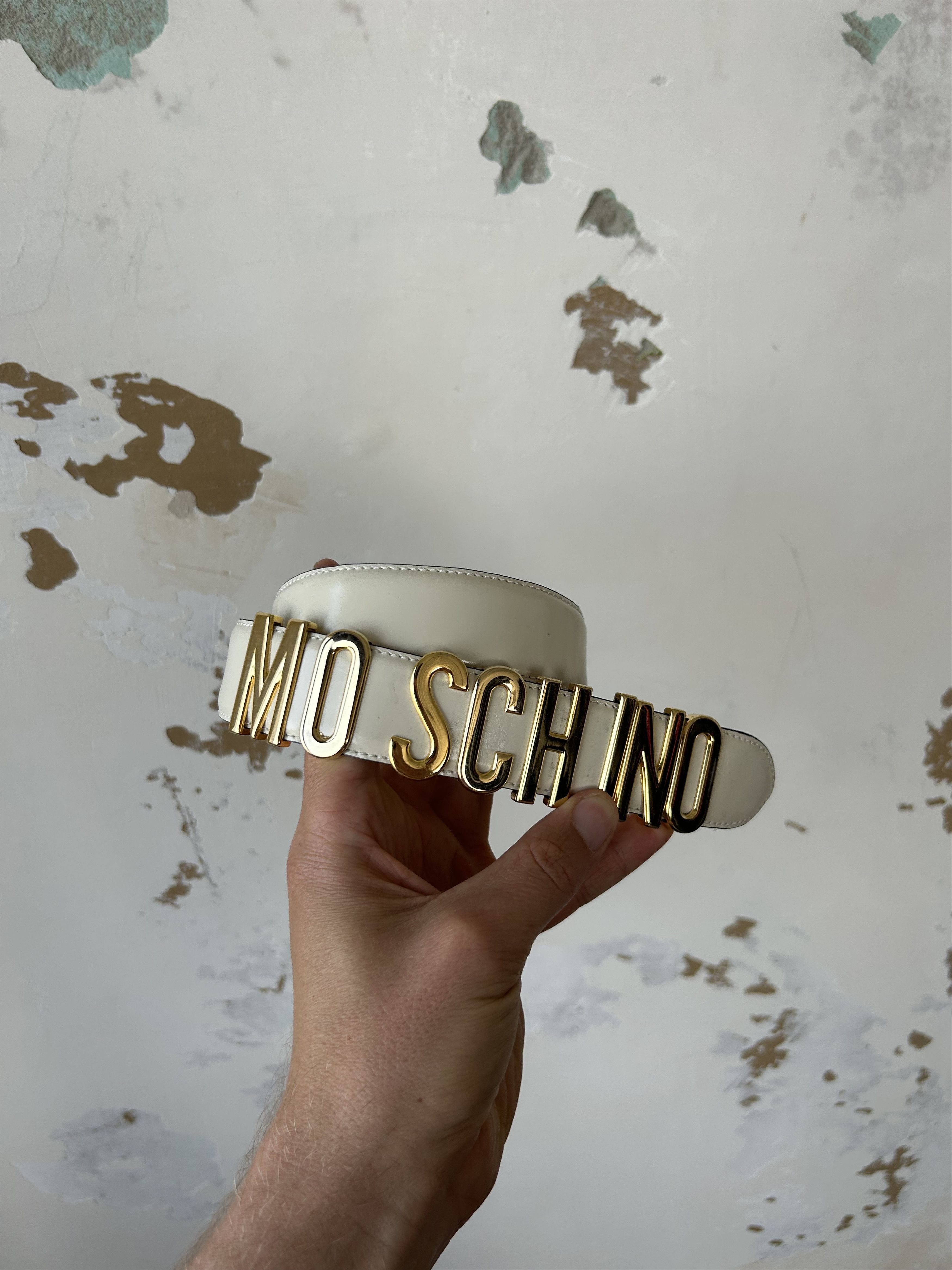 Moschino MOSCHINO leather belt original Size ONE SIZE - 1 Thumbnail