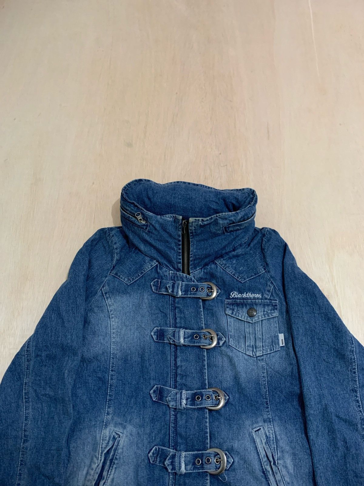Hysteric Glamour × If Six Was Nine × Japanese Brand Backs Seven Loveless Ifsixwasnine Bono Denim Jacket Size US M / EU 48-50 / 2 - 3 Thumbnail