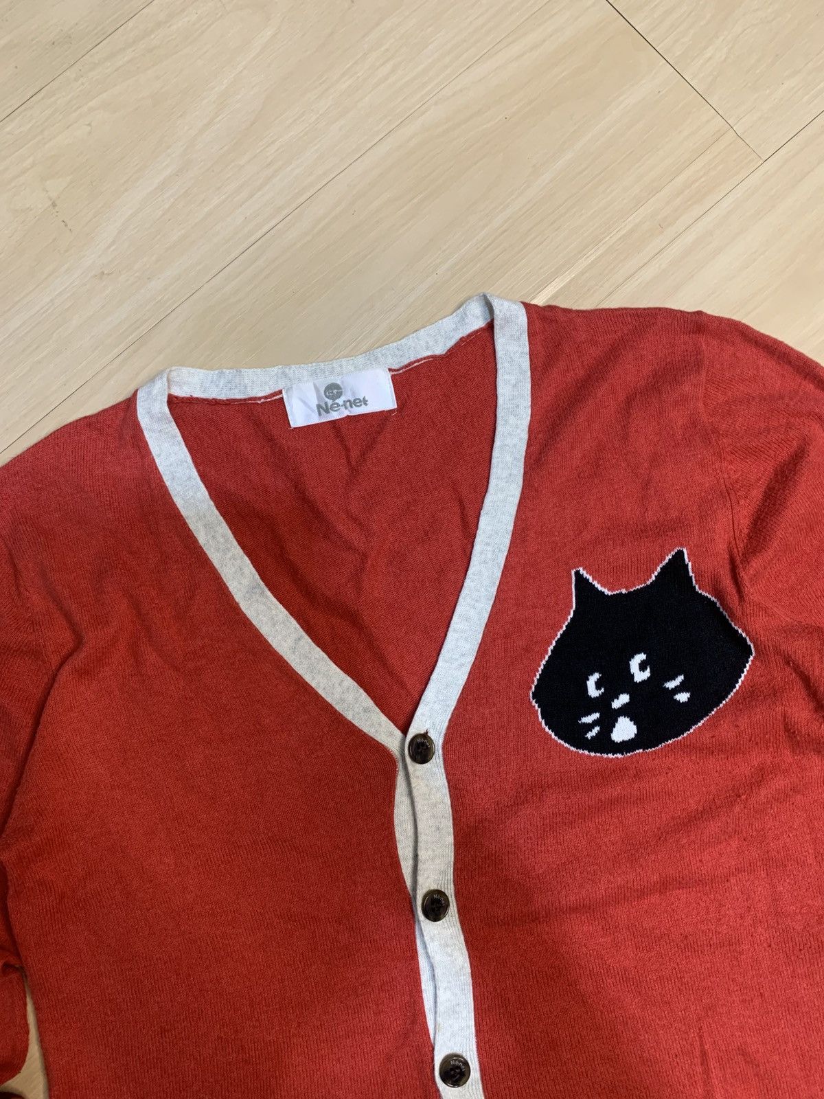Ne-Net Vintage Issey Miyake Ne-net Cardigan Iconic Logo Size US M / EU 48-50 / 2 - 5 Thumbnail