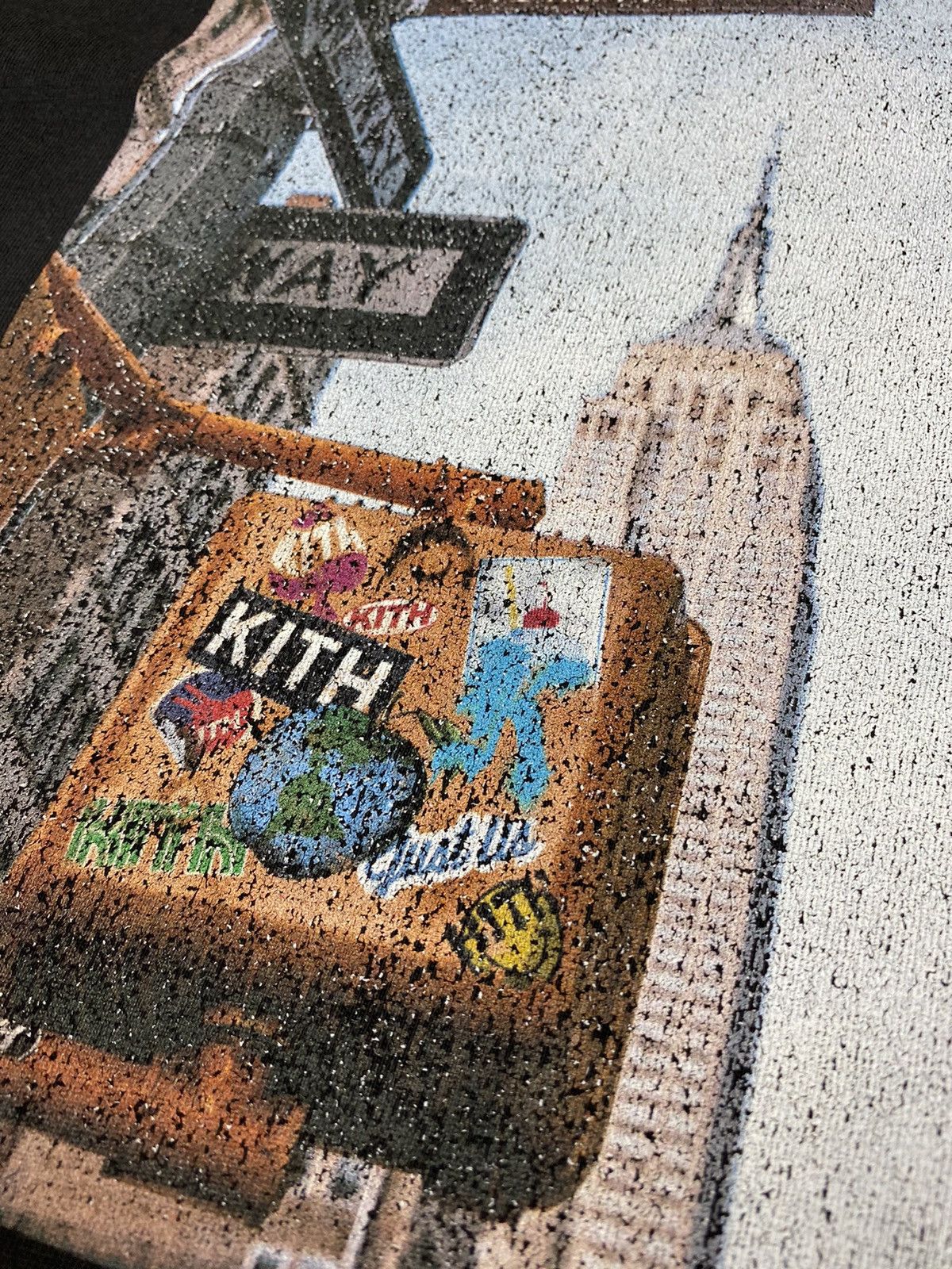 Kith New Kith NY to the World Shirt Men s/M Relaxed Black Tee Size US S / EU 44-46 / 1 - 4 Thumbnail