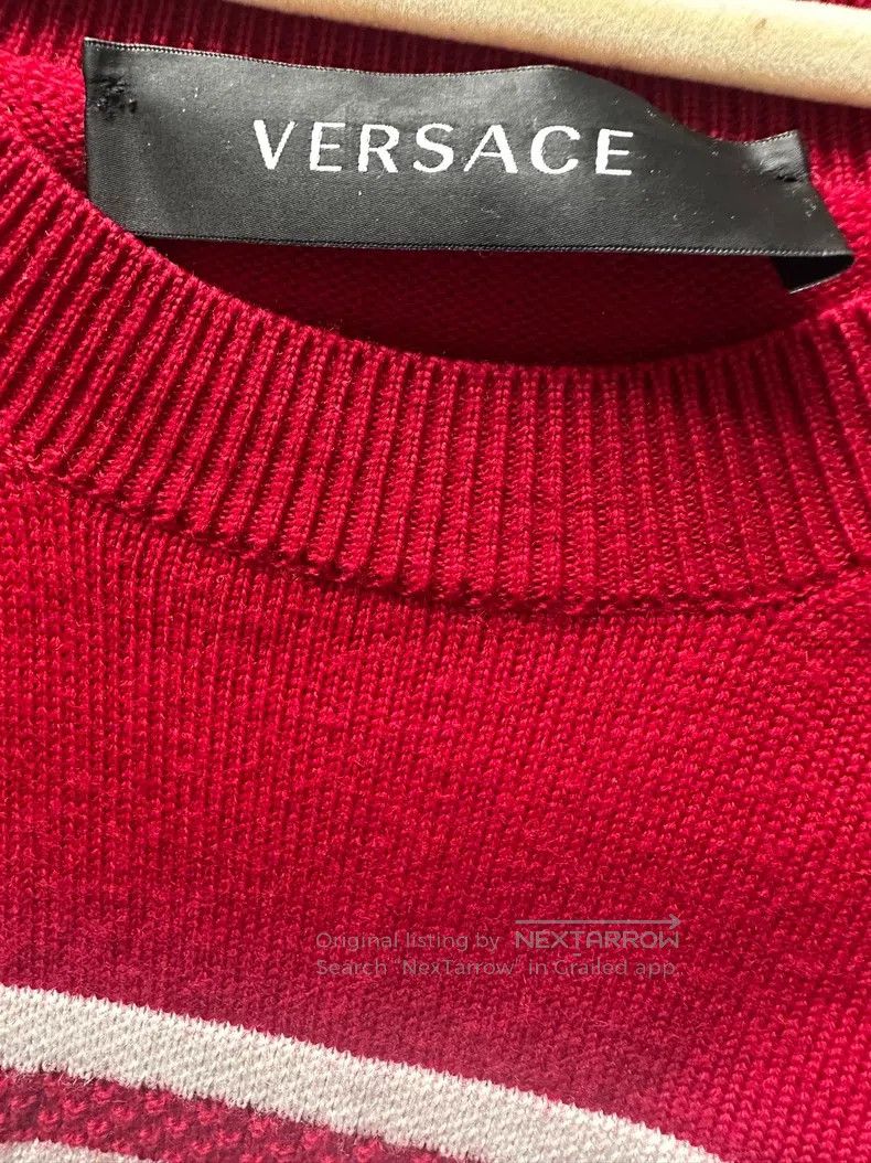 Versace Versace Men's wool sweater Size US S / EU 44-46 / 1 - 3 Thumbnail