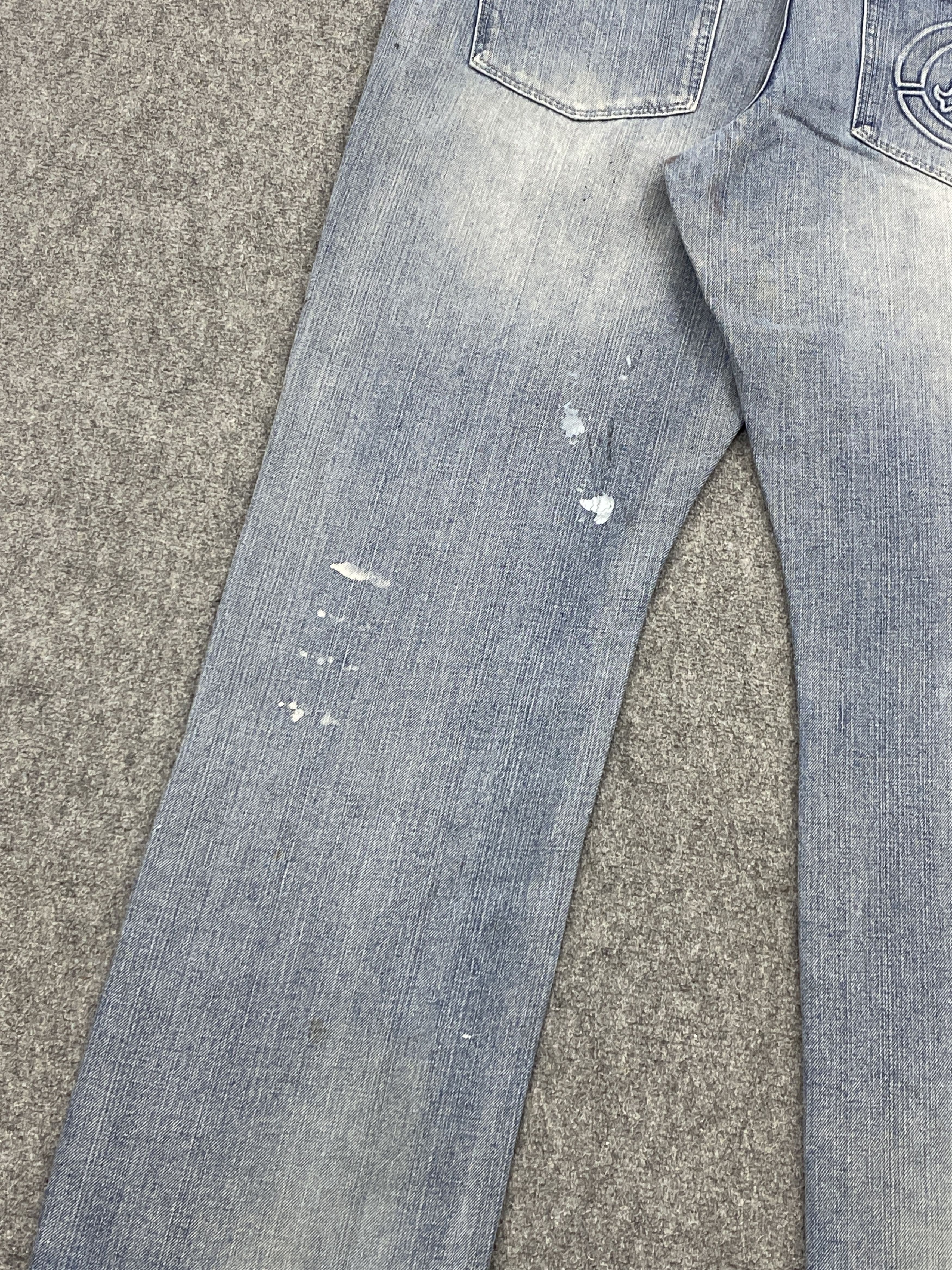 Ecko Unltd. Vintage Ecko Unltd Faded Blue Jeans DP2696 Size US 35 - 17 Thumbnail