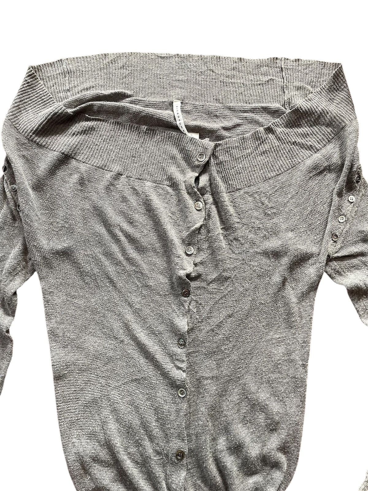 Sunao Kuwahara Rare Sunao Kuwahara Knited Cardigans Size M / US 6-8 / IT 42-44 - 5 Thumbnail