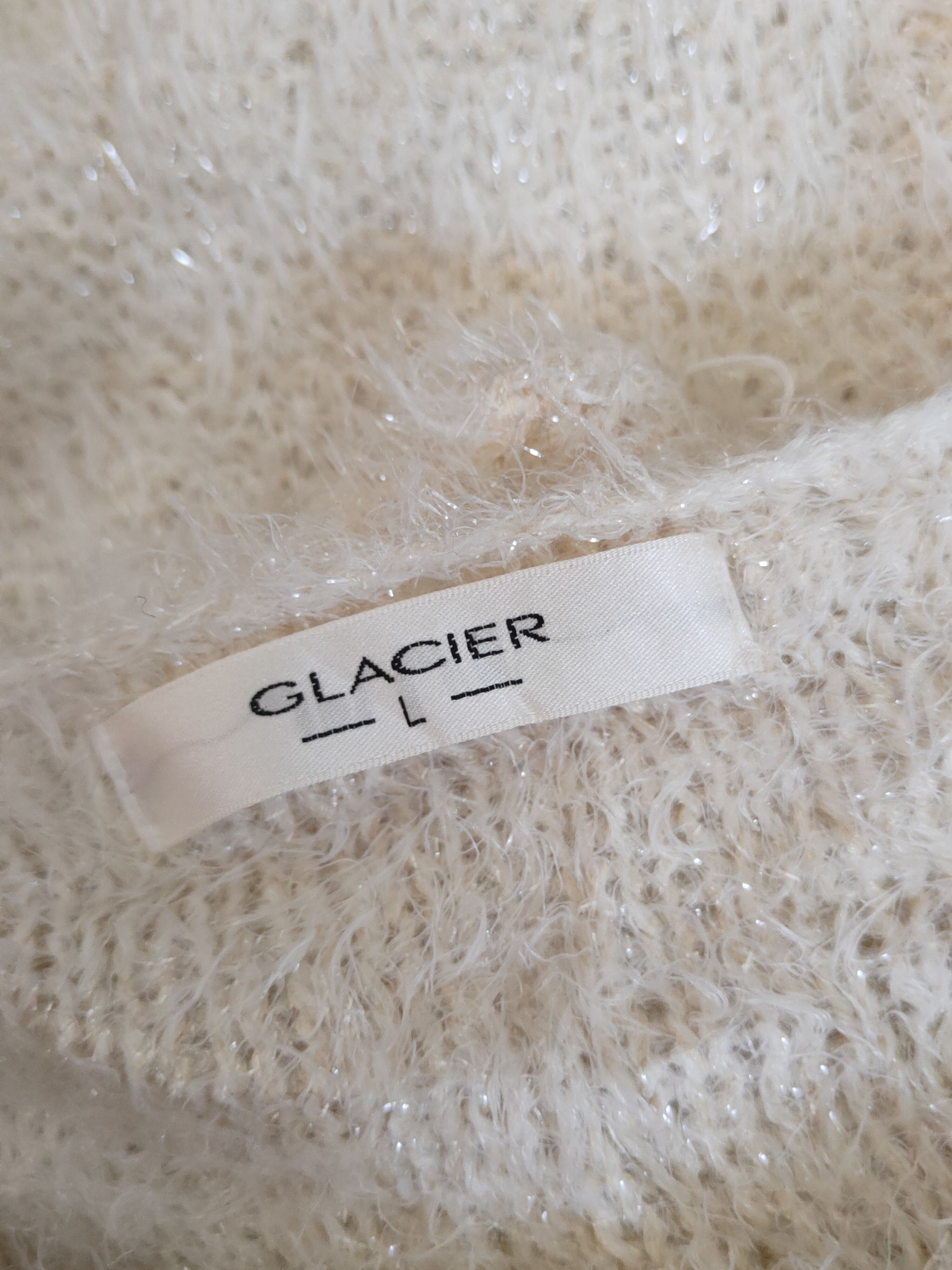 Japanese Brand Glacier Cream Shag Shaggy Fur Mohair Knitwear #S1930 Size M / US 6-8 / IT 42-44 - 14 Thumbnail