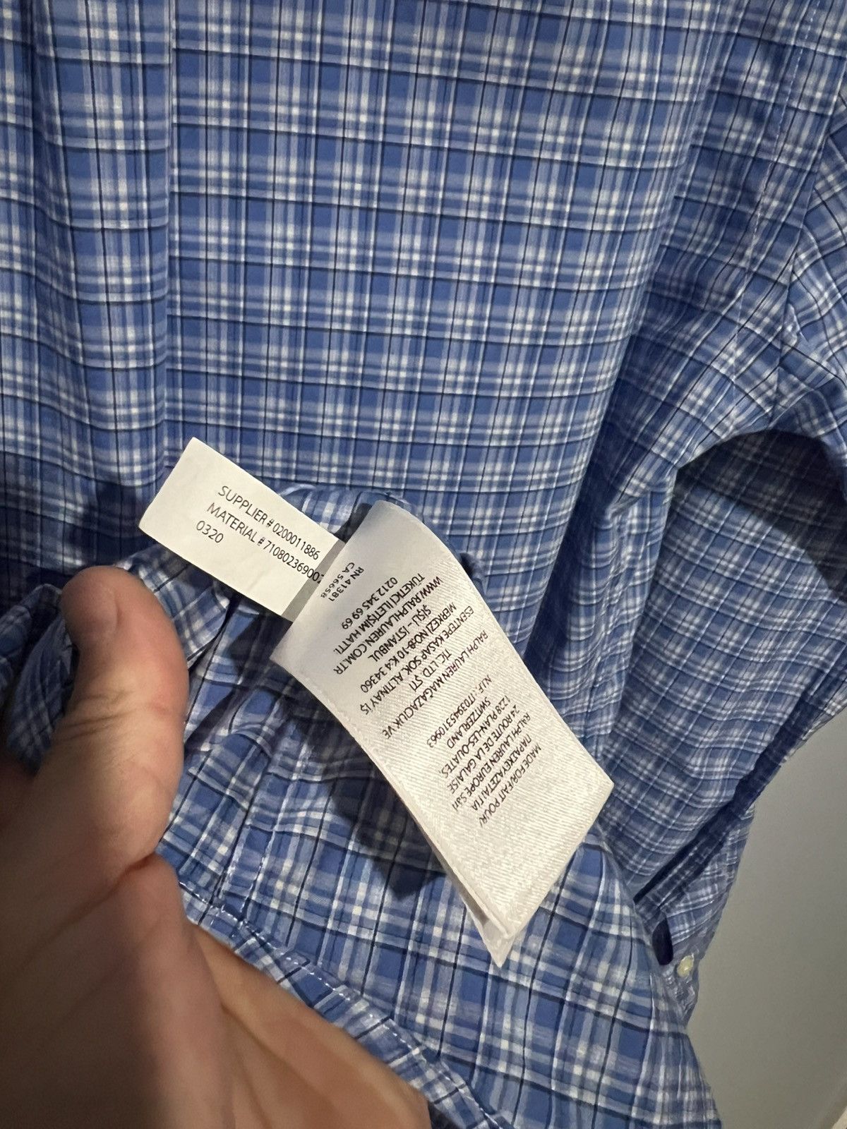 Denim & Supply Ralph Lauren × Polo Ralph Lauren × Ralph Lauren Polo Ralph Lauren Slim Fit Plaid STRETCH Cotton Shirt Sz M Size US M / EU 48-50 / 2 - 4 Thumbnail