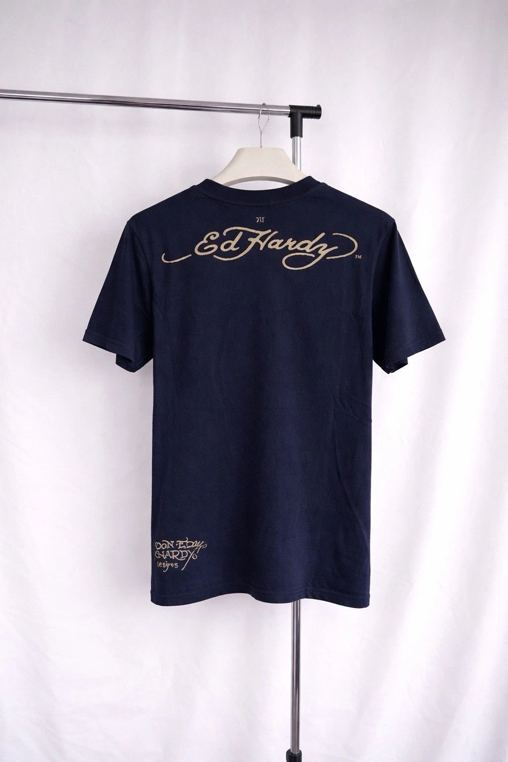 Ed Hardy Ed Hardy Men’s Graphic T-Shirt – Studded Dragon Design Size XL / US 12-14 / IT 48-50 - 2 Thumbnail