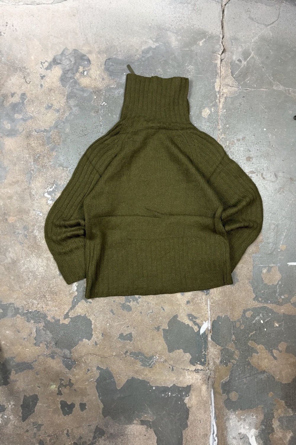 Diesel Vintage Diesel Archive Zip Turtleneck Sweater 100% Wool Size US M / EU 48-50 / 2 - 2 Thumbnail