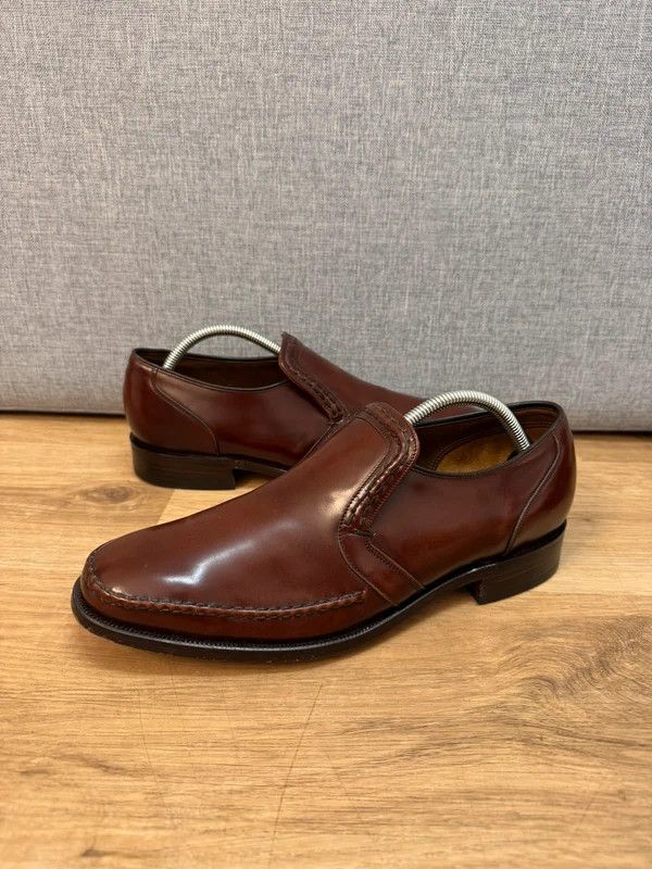 Barker Barker England Hadley Formal Loafers moccasins Leather 43 Size US 10 / EU 43 - 1 Thumbnail