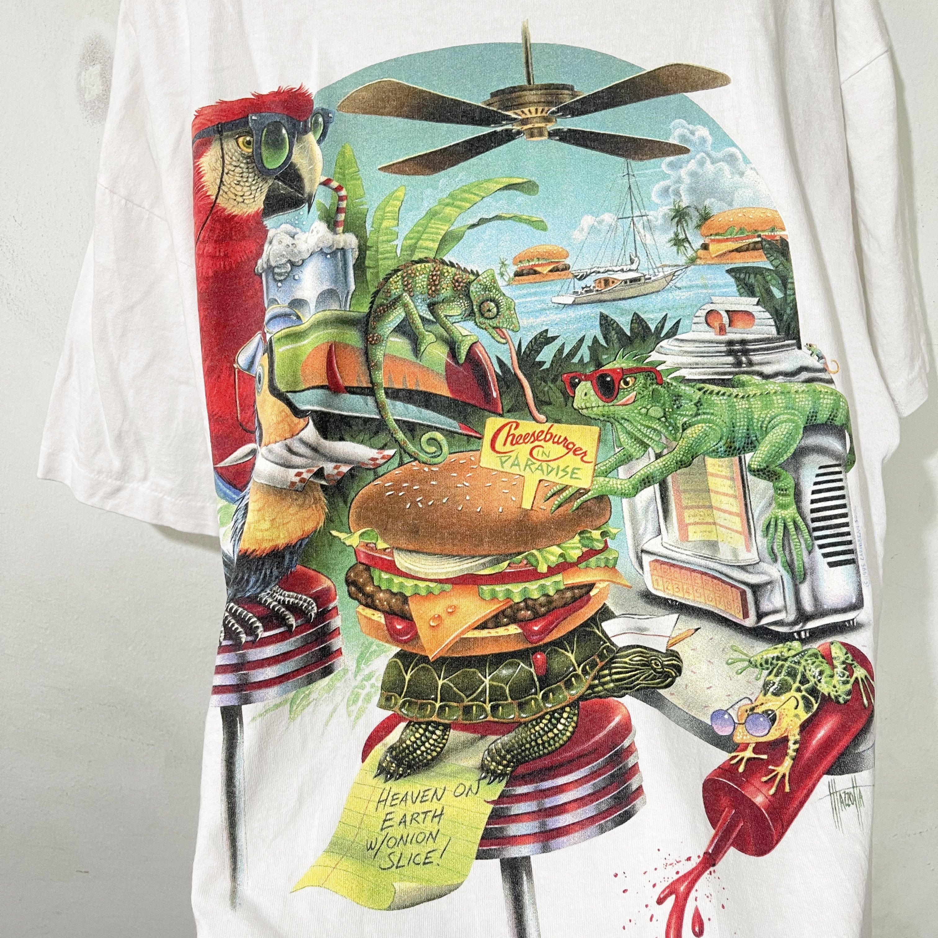 Vintage Vintage 1995 Caribbean Soul Tropical T-Shirt Size US XL / EU 56 / 4 - 2 Thumbnail