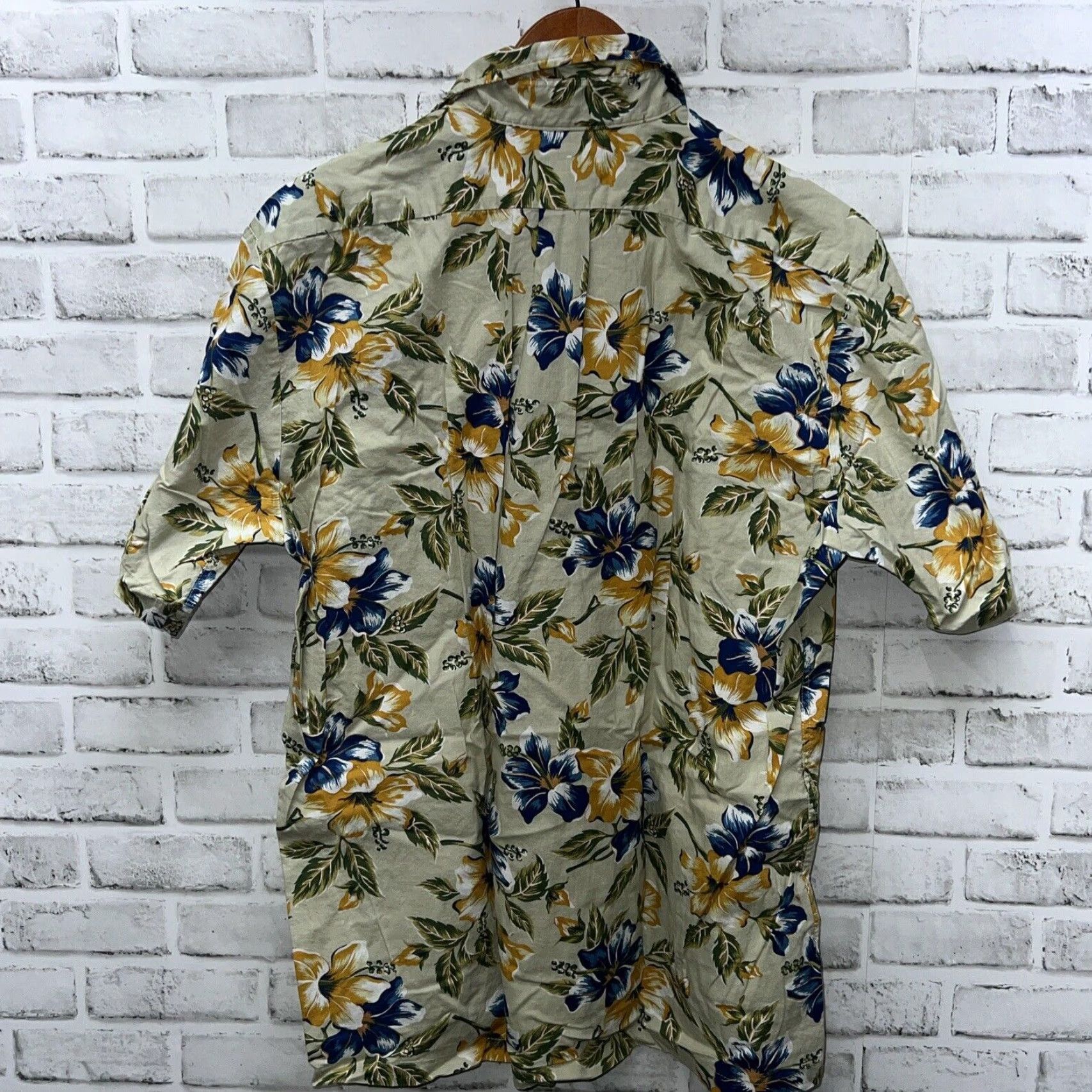 Reyn Spooner Reyn Spooner Shirt Men's L Yellow Floral Hawaiian Button-Up Mens Size US L / EU 52-54 / 3 - 4 Thumbnail