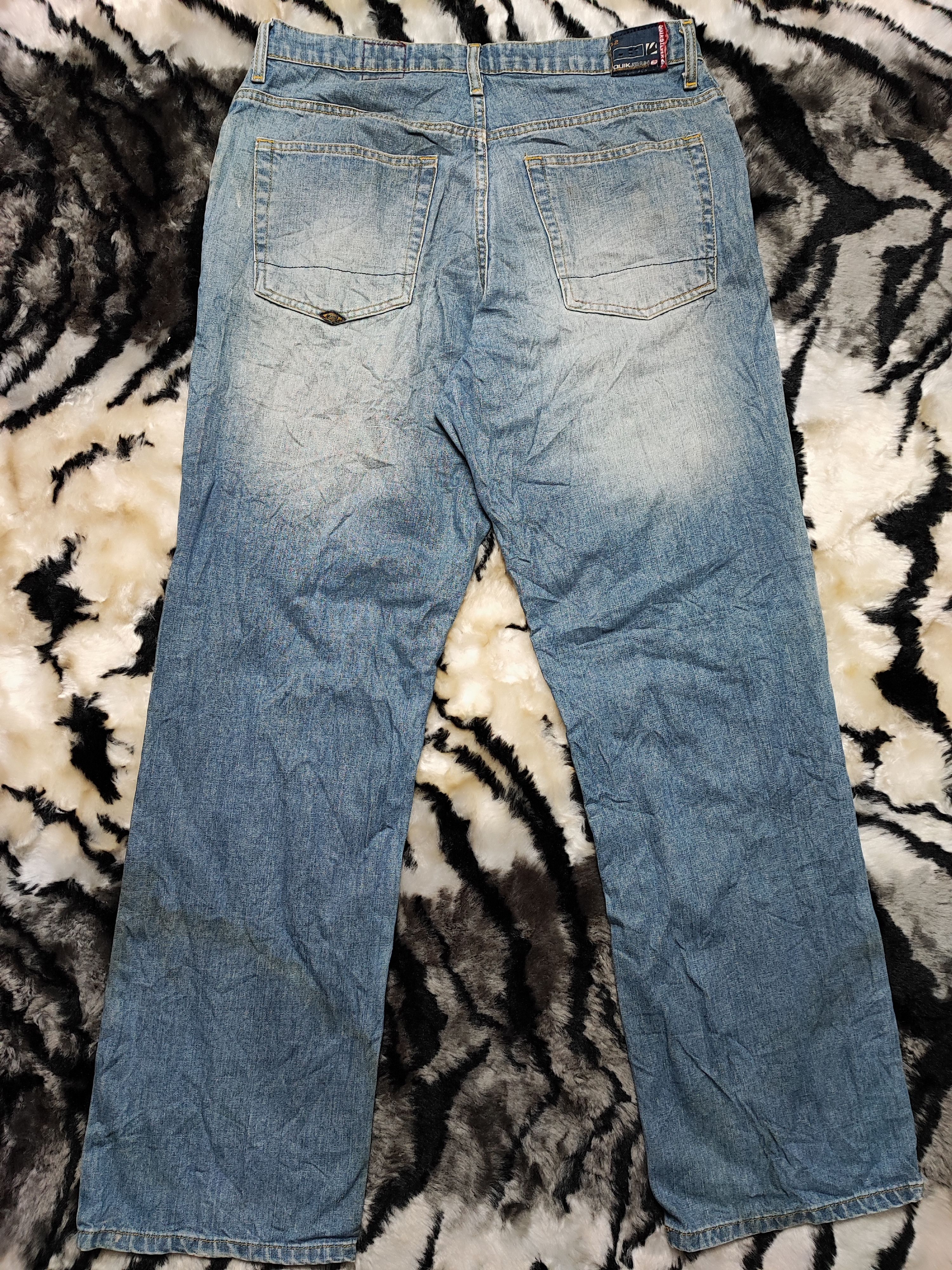 Quiksilver × Vintage Quiksilver Jeans Baggy Size 33 Size US 33 - 2 Thumbnail