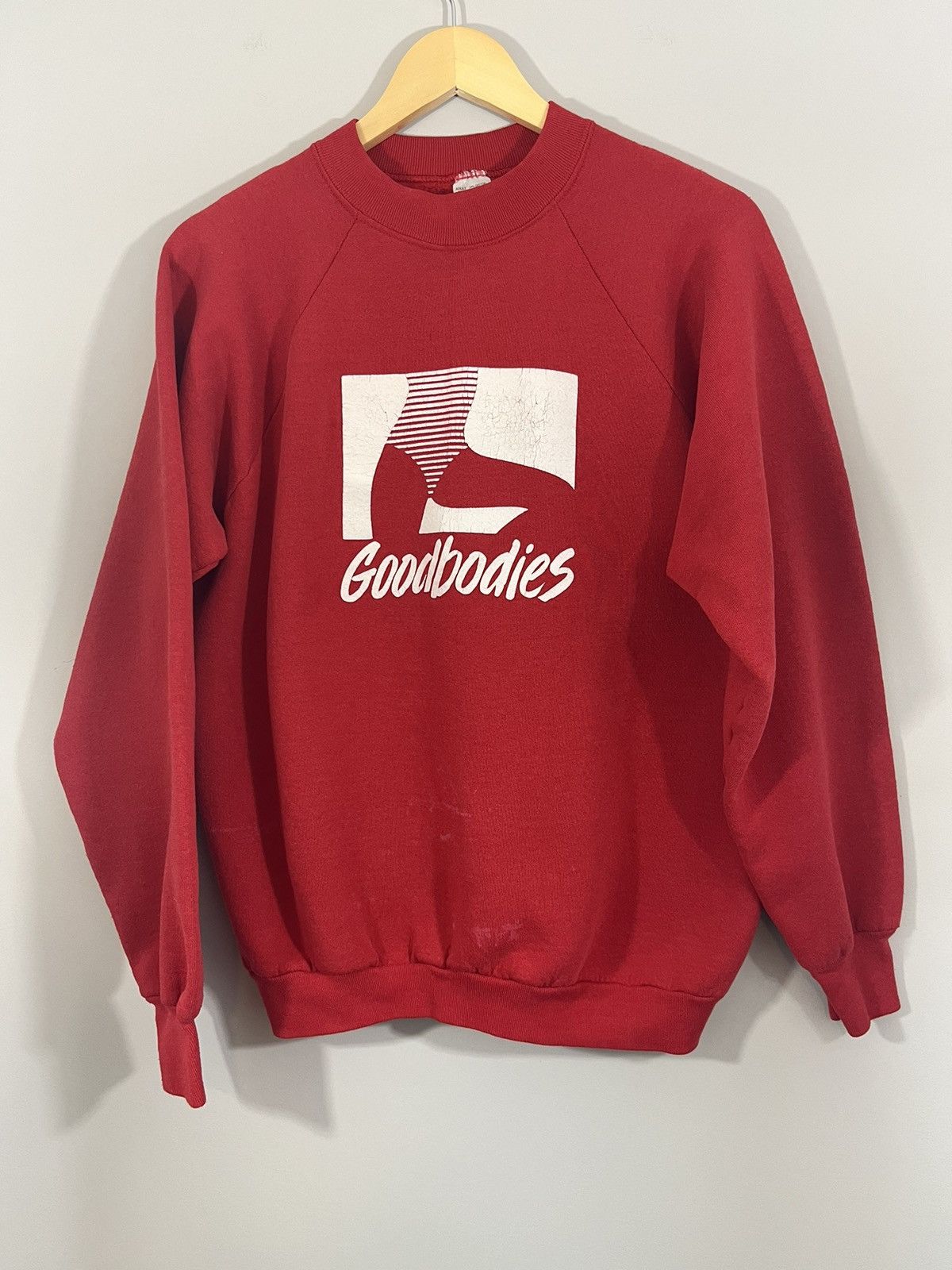 Vintage Goodbodies Beach Girl Faded Boxy 80s Crewneck Size US XL / EU 56 / 4 - 1 Thumbnail